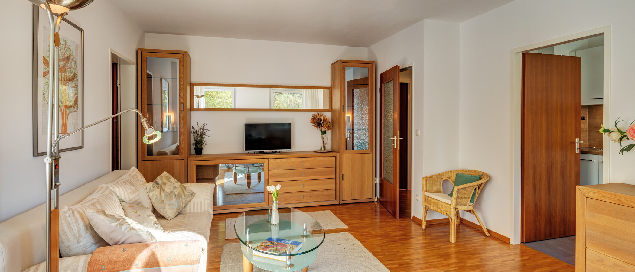 квартира München Oberföhring 03 гостиная 14823