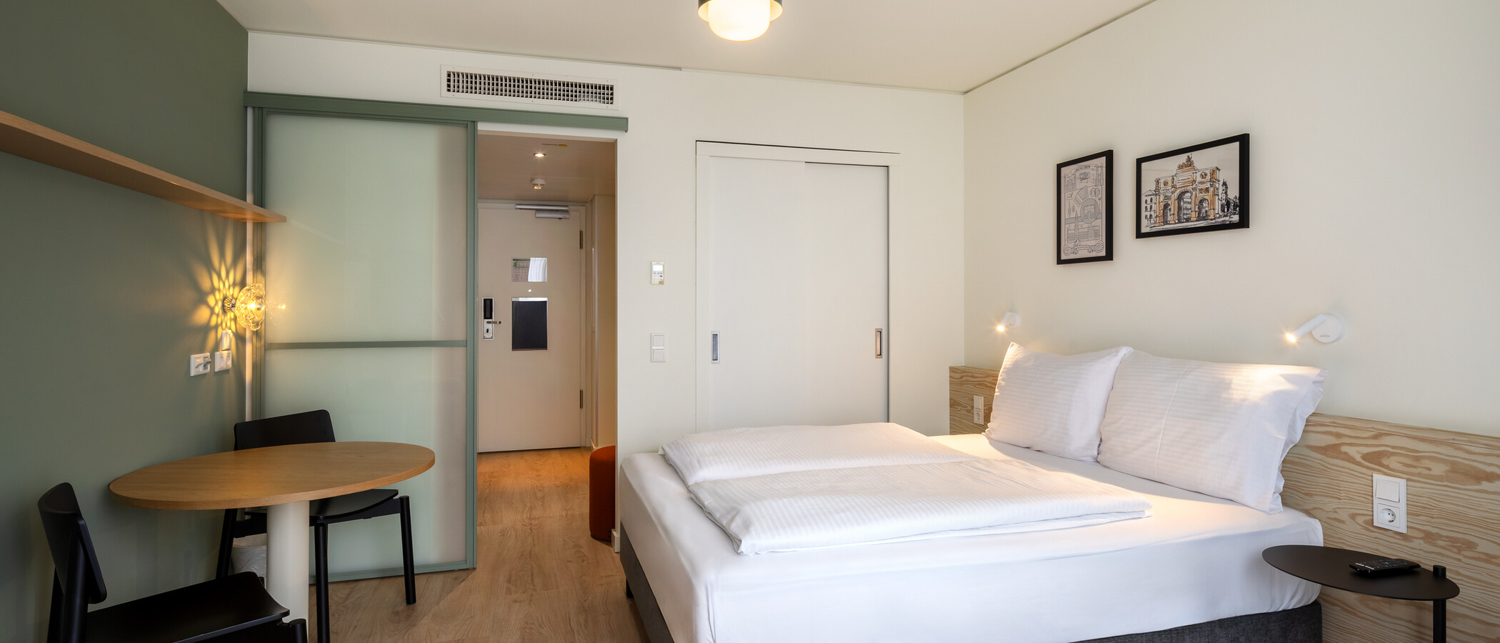 квартира München Schwanthalerhöhe 01 зона для сна 14824