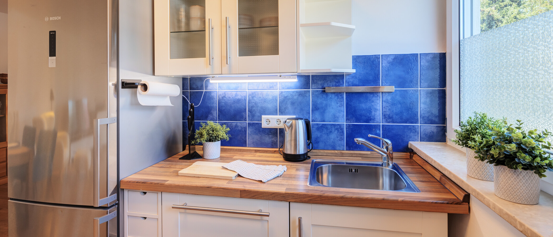 двухэтажная квартира München Waldtrudering 02 кухня 14825