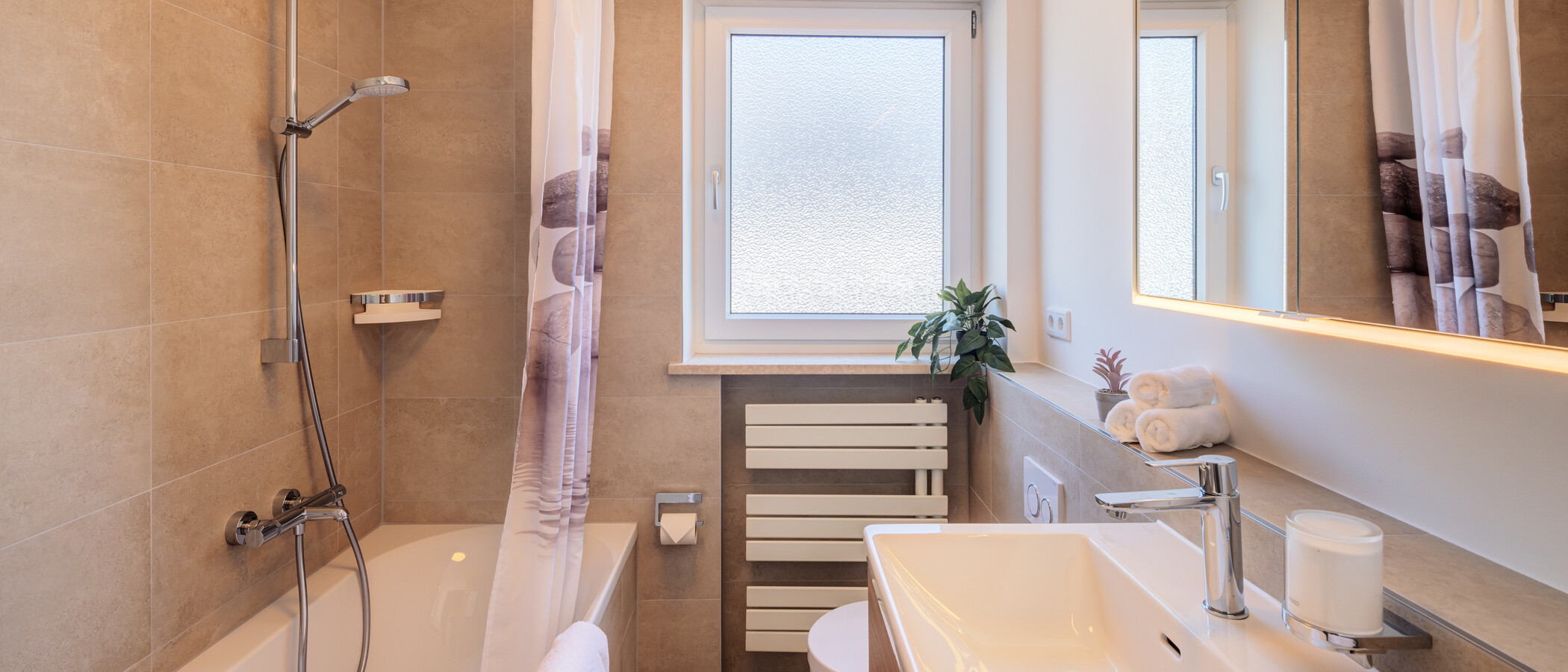 двухэтажная квартира München Waldtrudering 01 1-я ванная комната 14825