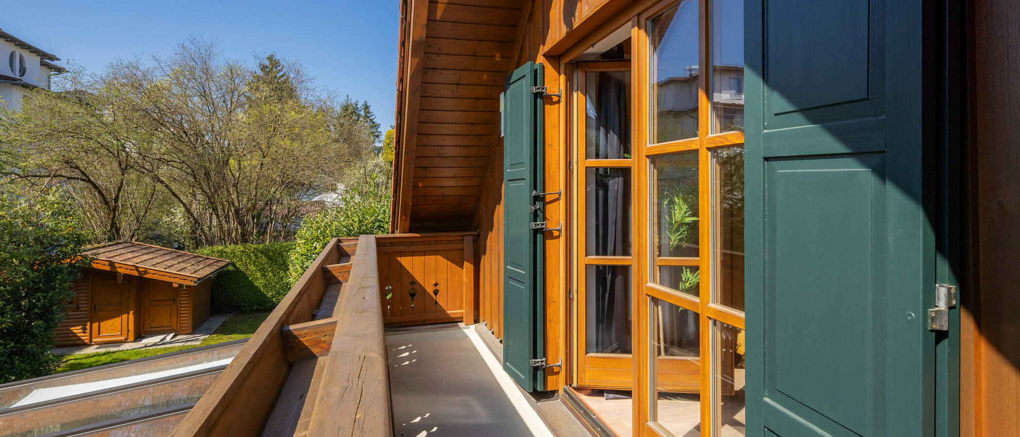 Особняк München Obersendling 01 балкон 14826