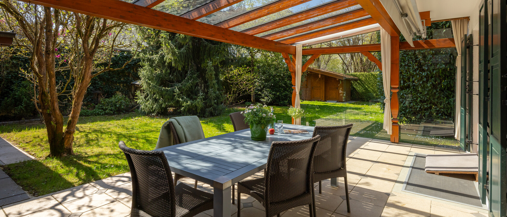 Особняк München Obersendling 02 терраса 14826