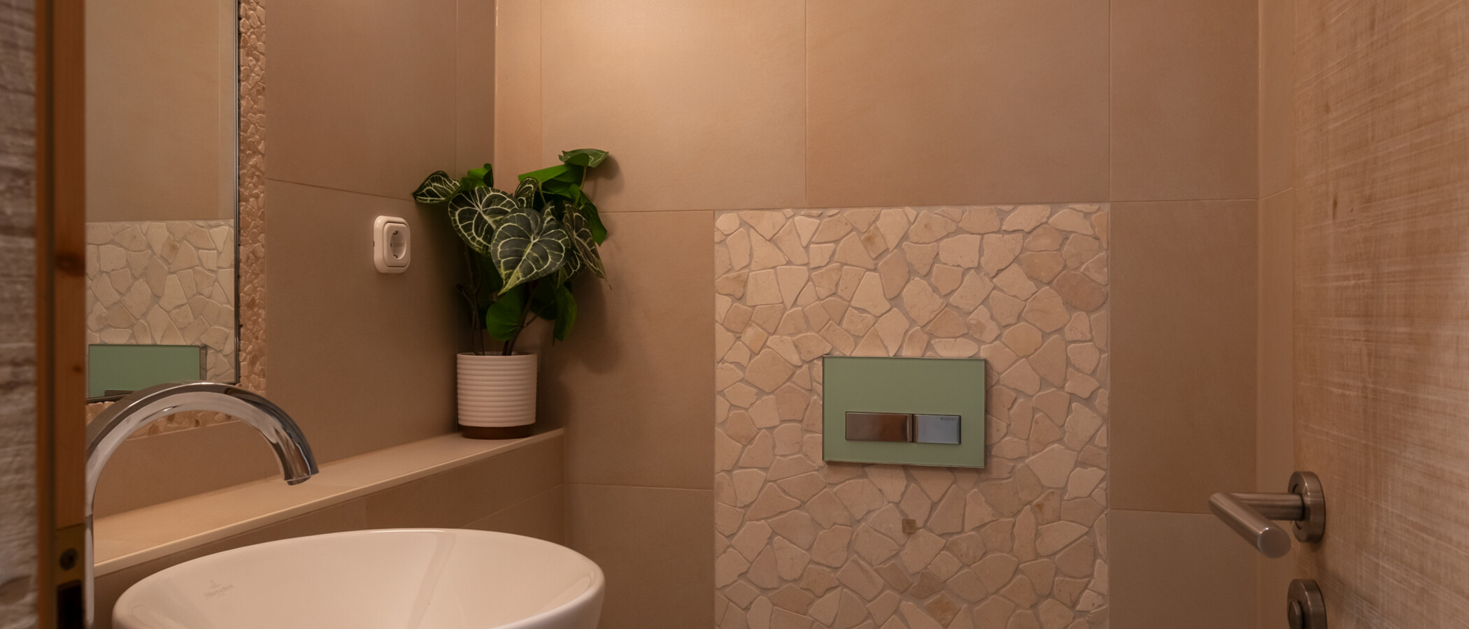 Особняк München Obersendling 01 гостевой туалет 14826