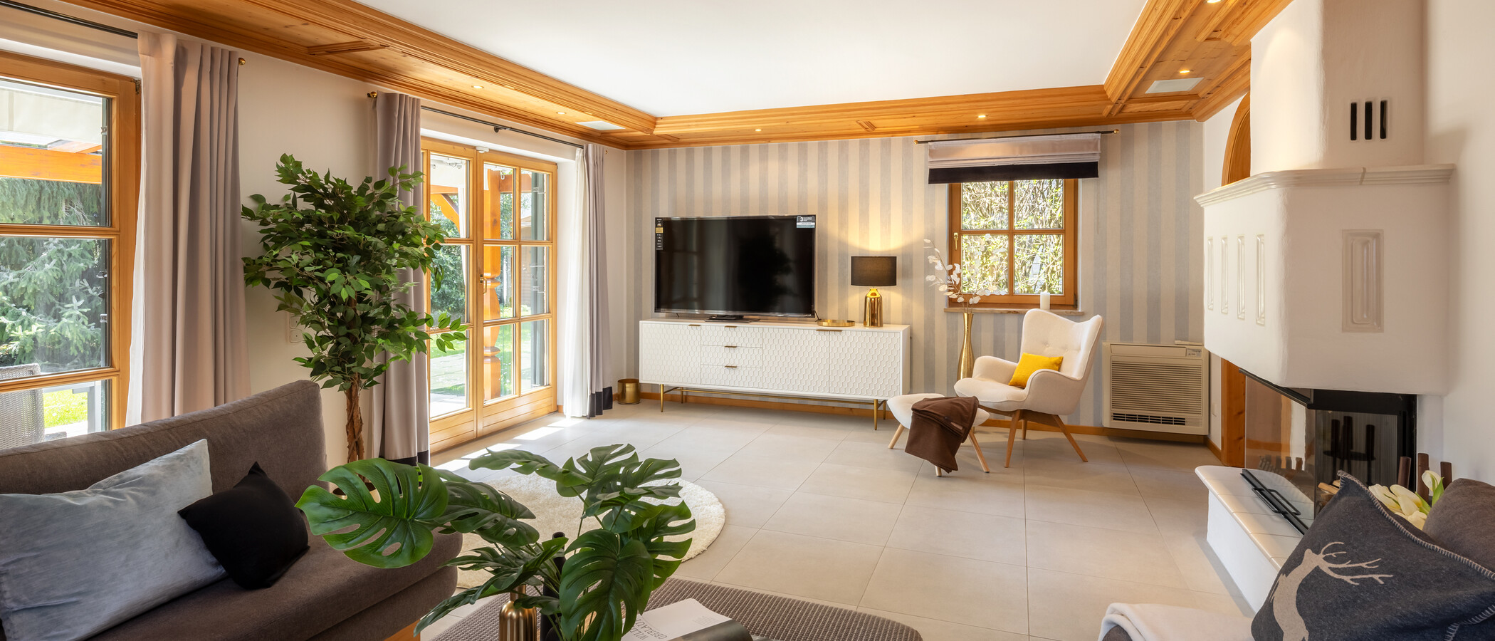 Особняк München Obersendling 03 гостиная 14826