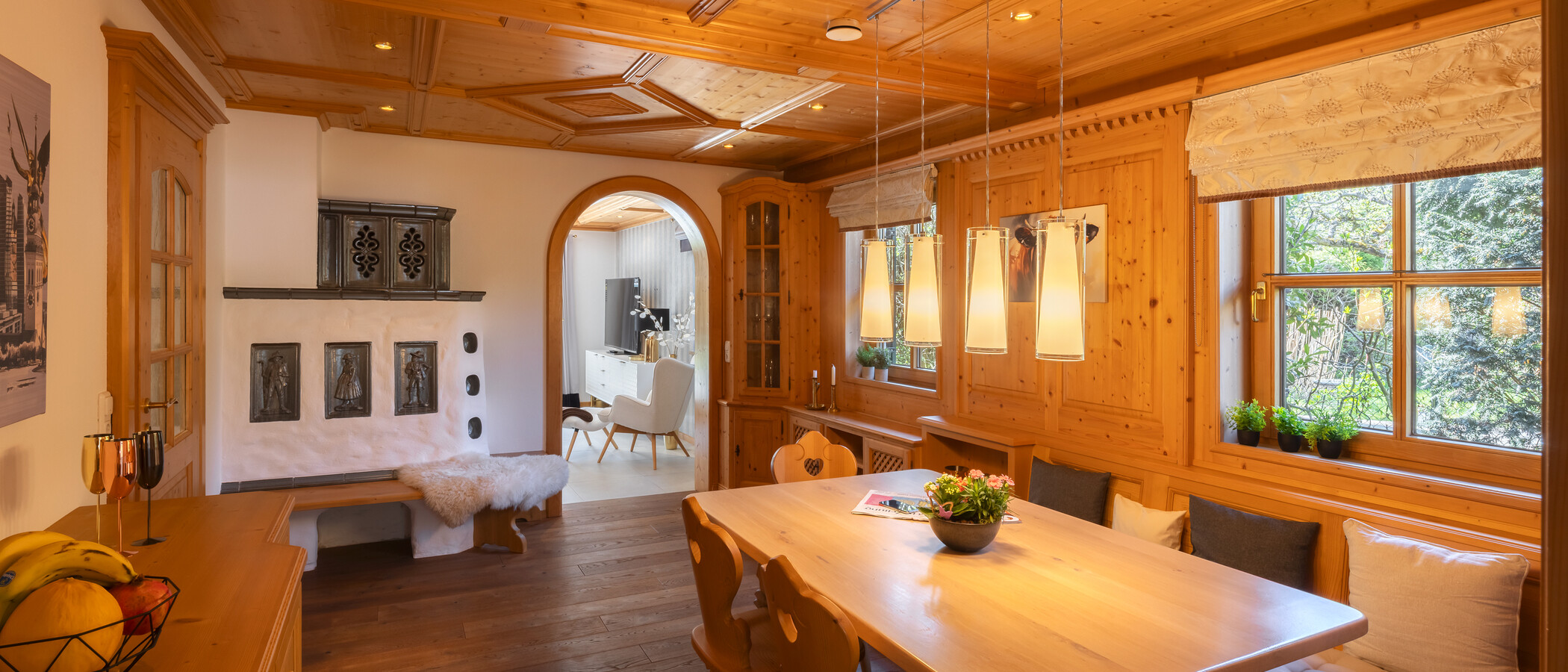 Особняк München Obersendling 03 обеденный зал 14826