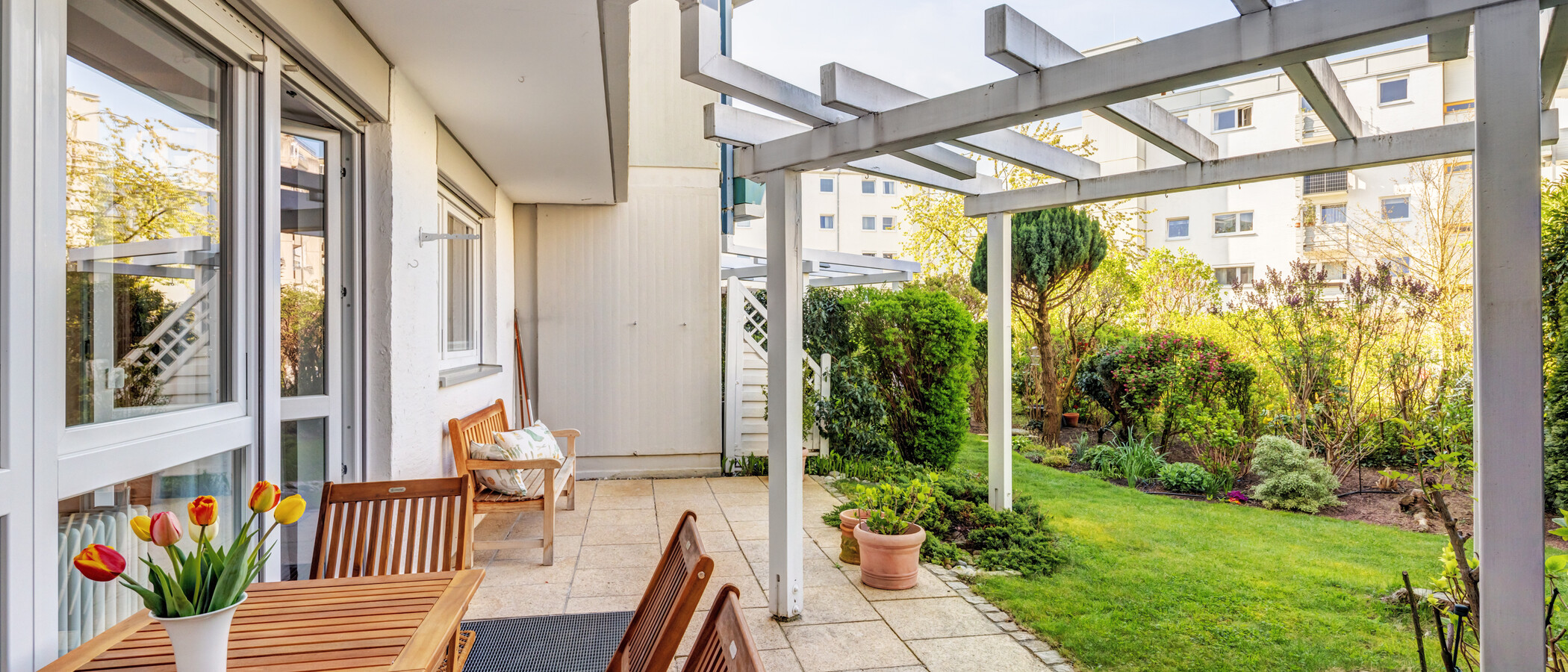 квартира München Mittersendling 03 терраса 14827