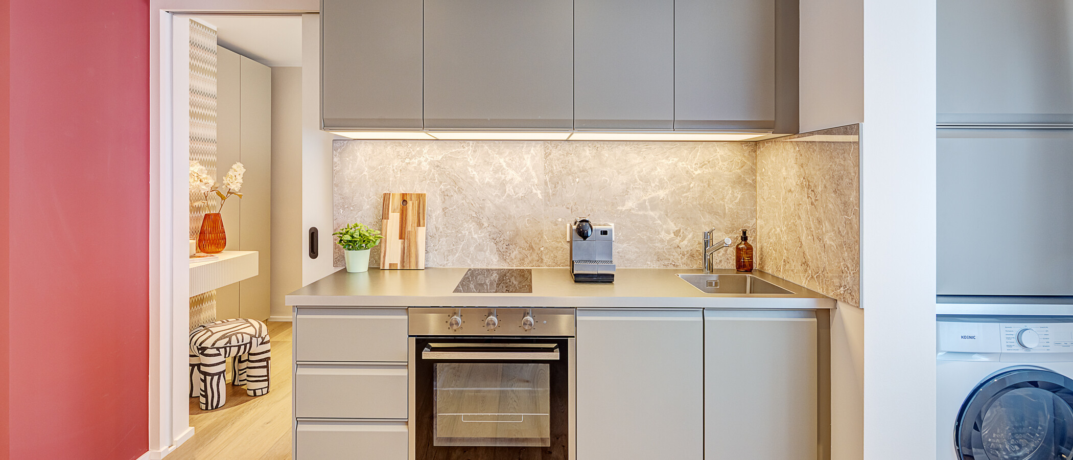 квартира München Glockenbachviertel 01 кухня 14828