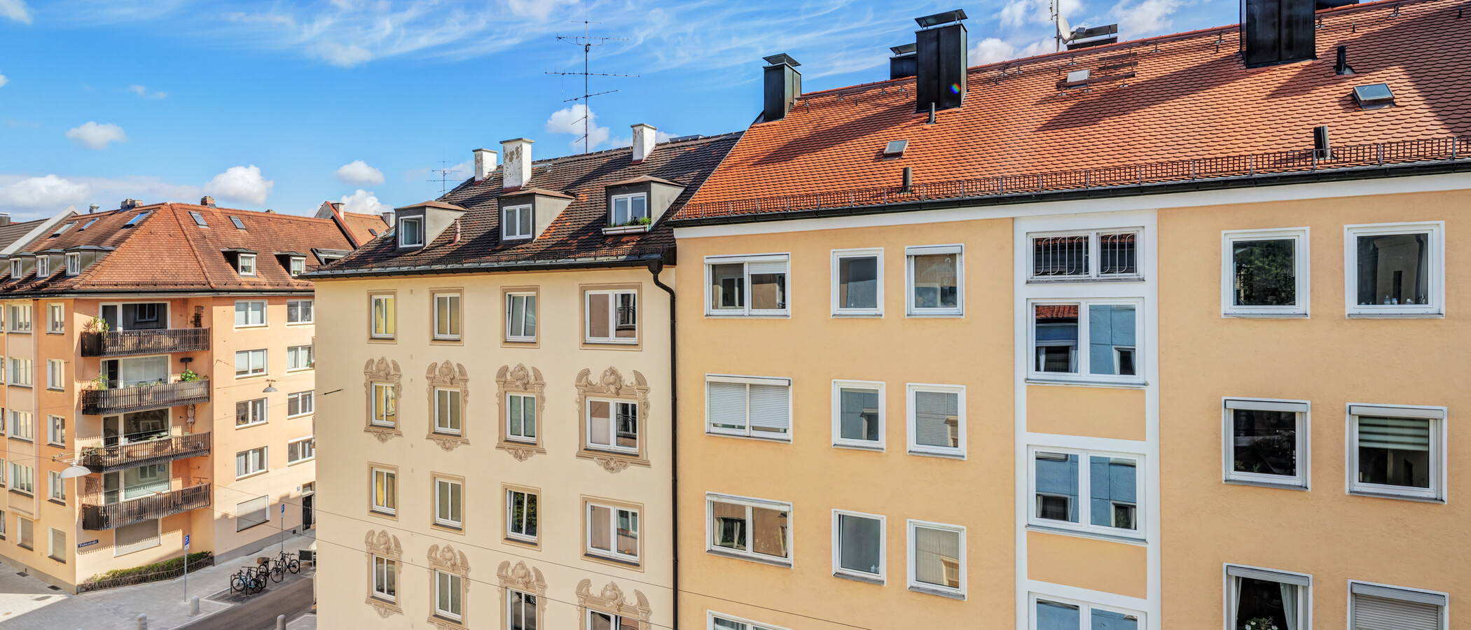 квартира München Glockenbachviertel 01 вид из окна 14828