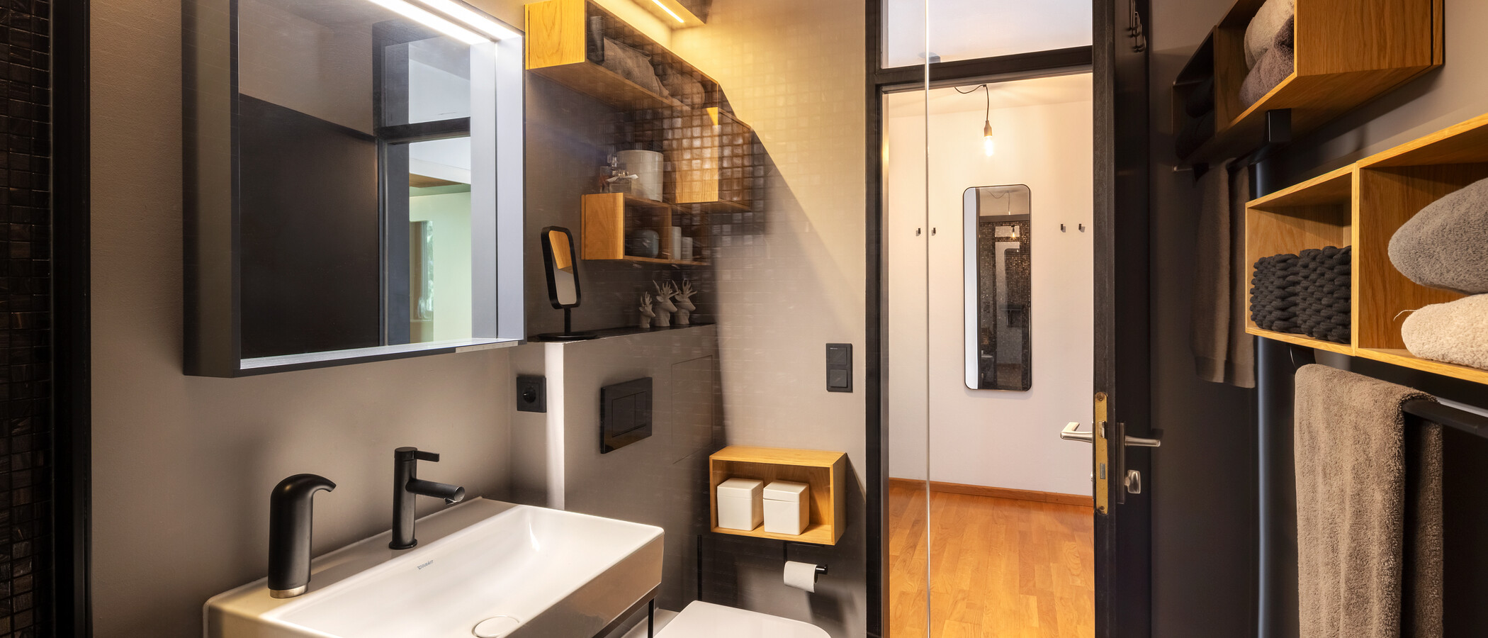 квартира München Oberföhring 03 ванная комната 14829