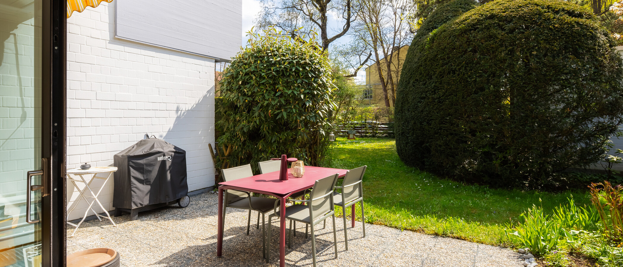 квартира München Oberföhring 02 вид из окна 14829