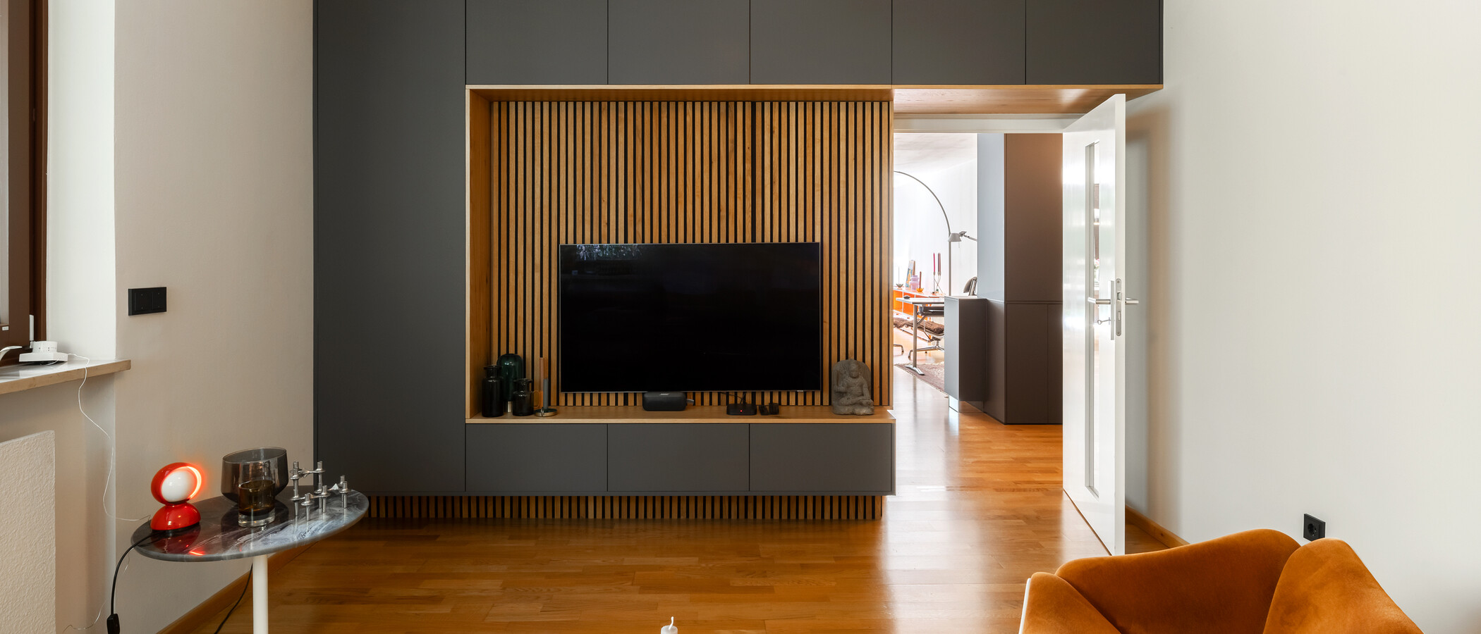 квартира München Oberföhring 03 гостиная 14829