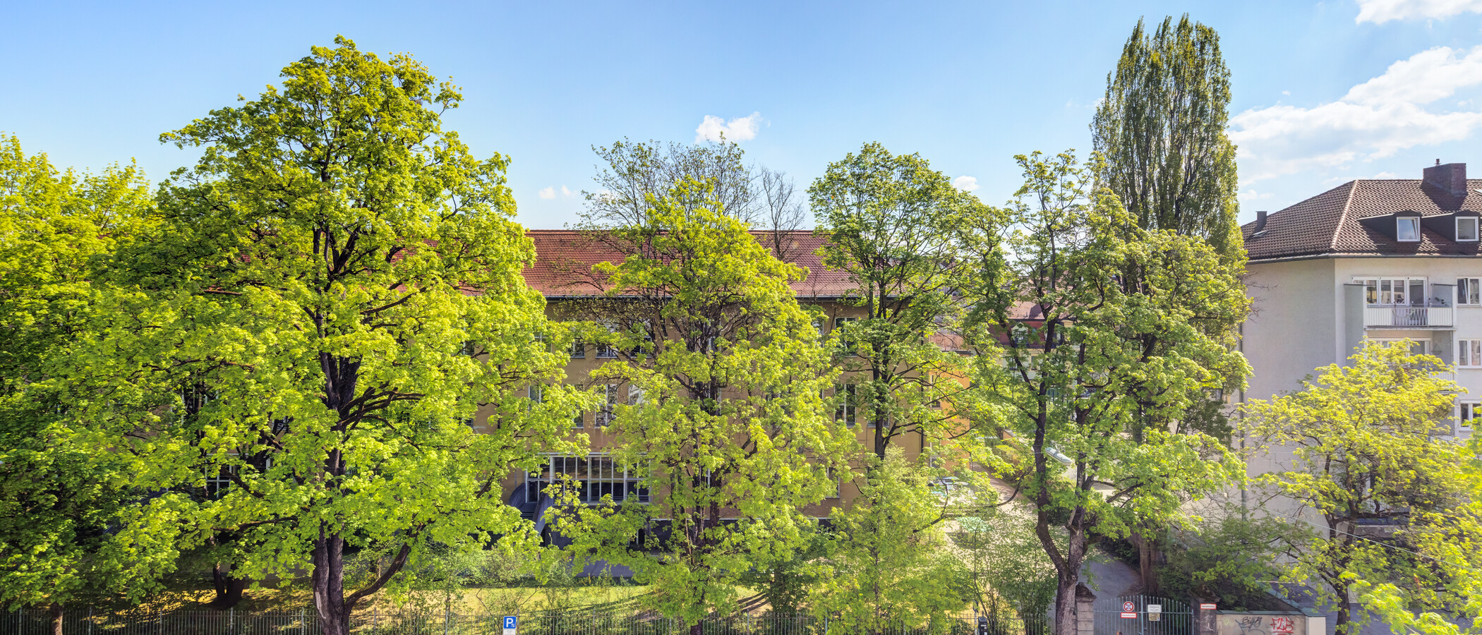 квартира München Neuhausen 02 вид из окна 14830
