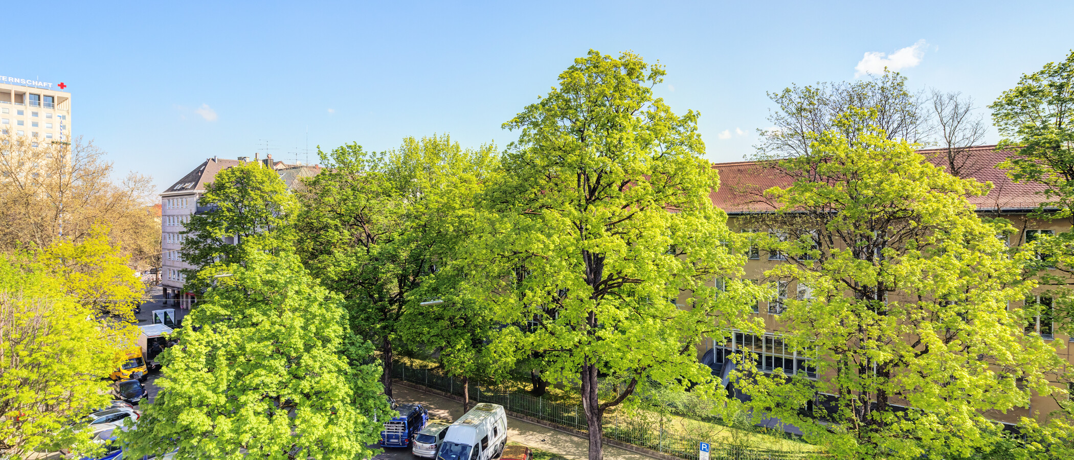 квартира München Neuhausen 03 вид из окна 14830