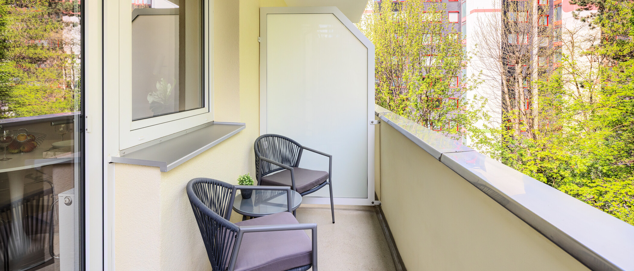 квартира München Schwabing-West 01 балкон 14831