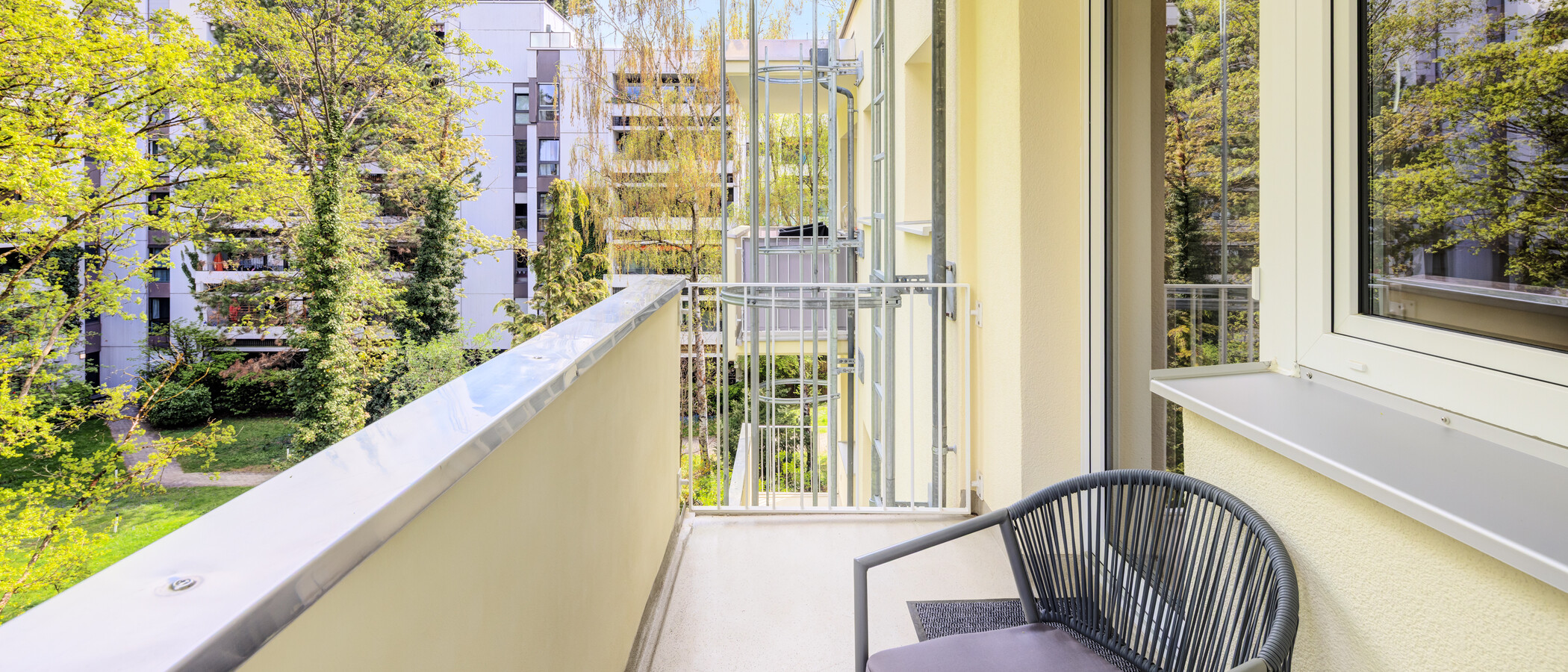 квартира München Schwabing-West 02 балкон 14831