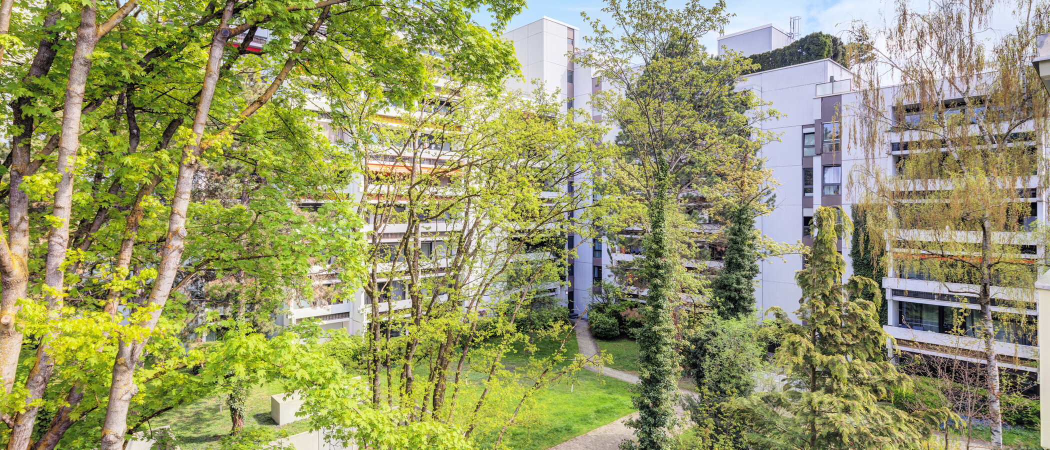 квартира München Schwabing-West 02 вид из окна 14831