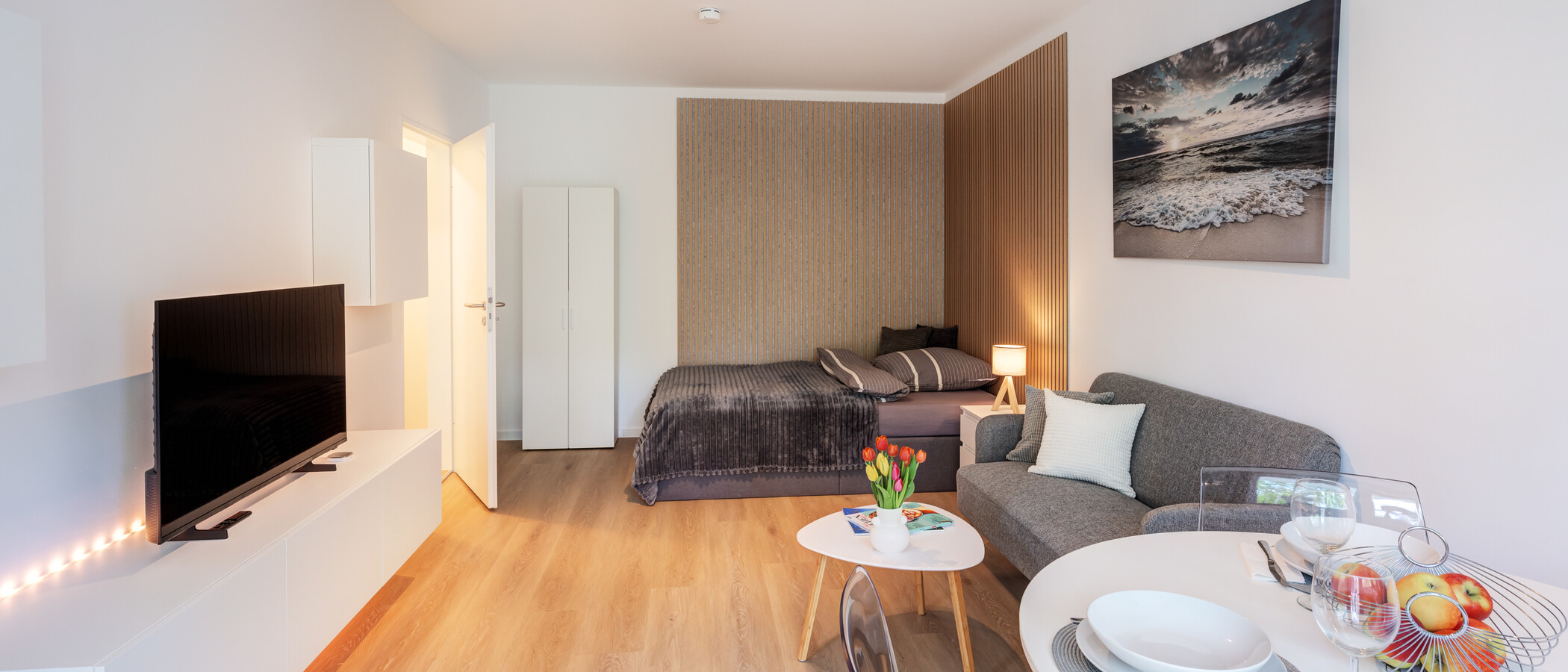 квартира München Schwabing-West 03 жилое пространство 14831