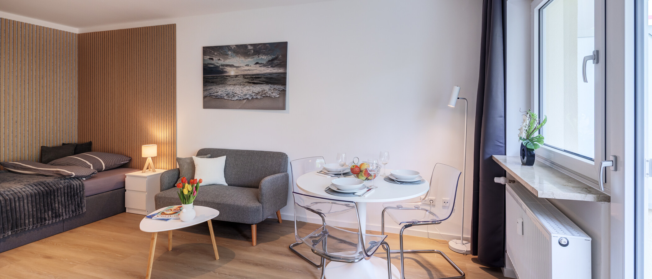 квартира München Schwabing-West 04 жилое пространство 14831