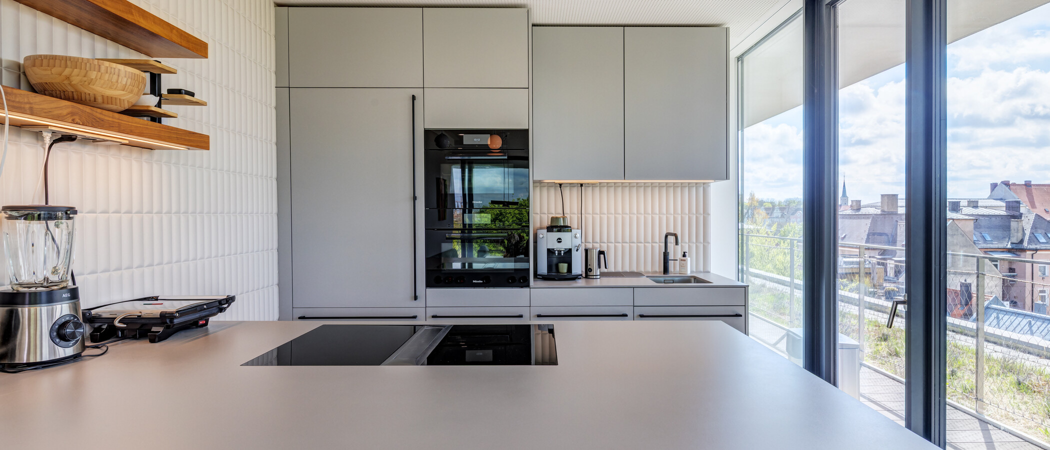 квартира-пентхаус München Haidhausen 03 кухня 14832