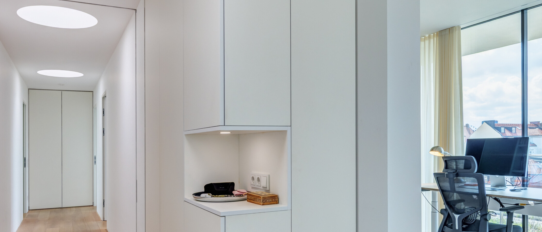 квартира-пентхаус München Haidhausen 02 коридор 14832