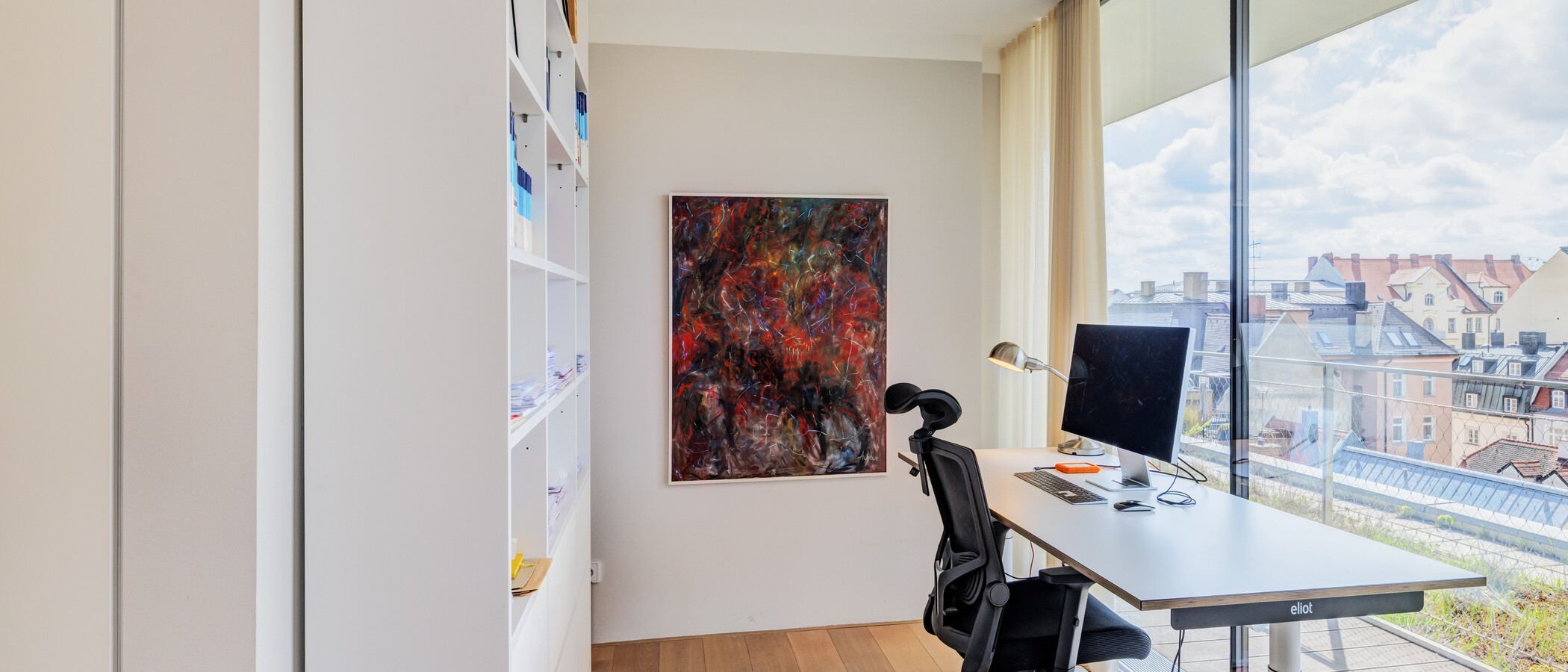 квартира-пентхаус München Haidhausen 01 рабочая зона 14832