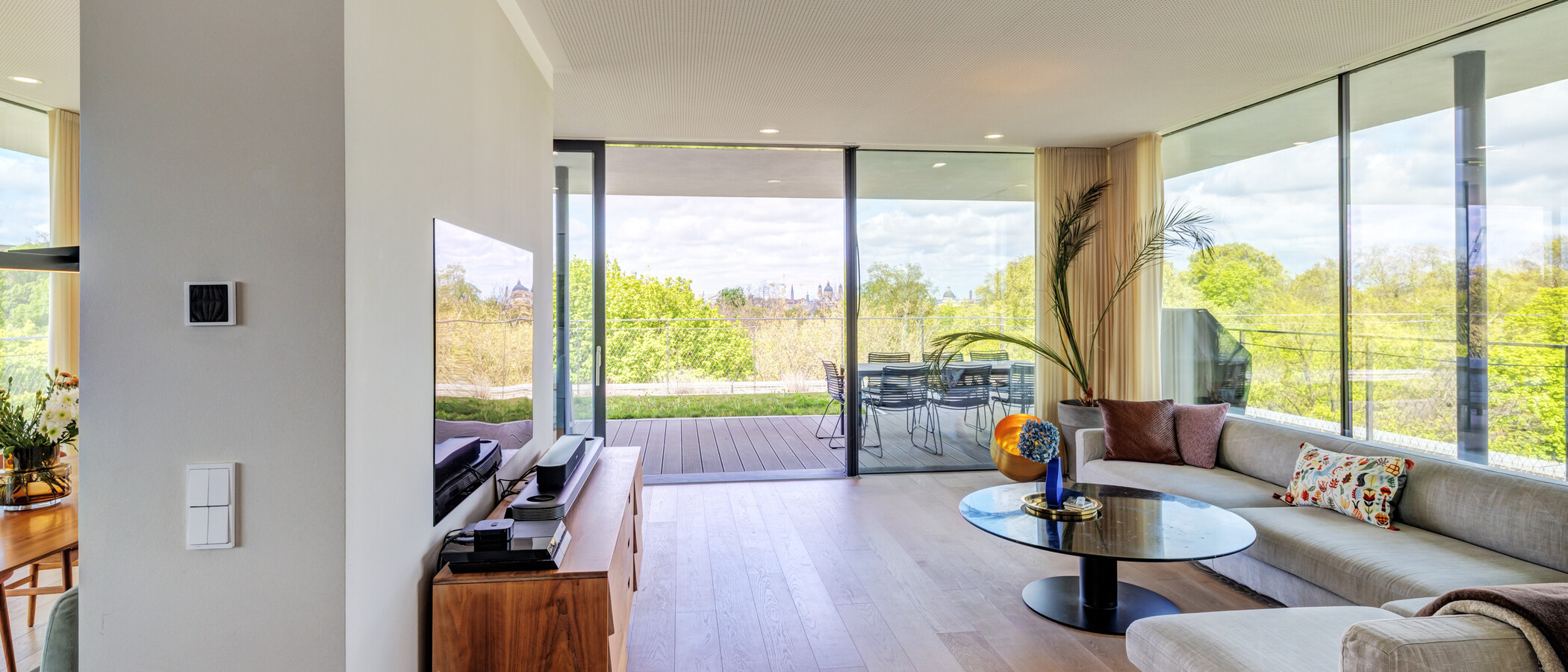 квартира-пентхаус München Haidhausen 01 жилое пространство 14832