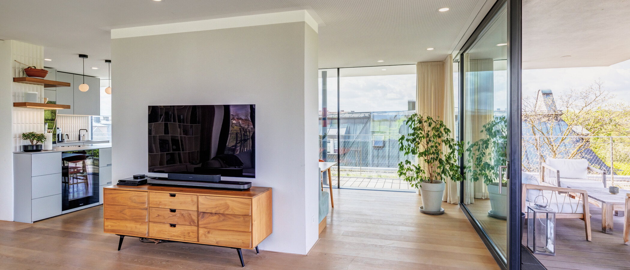 квартира-пентхаус München Haidhausen 04 жилое пространство 14832