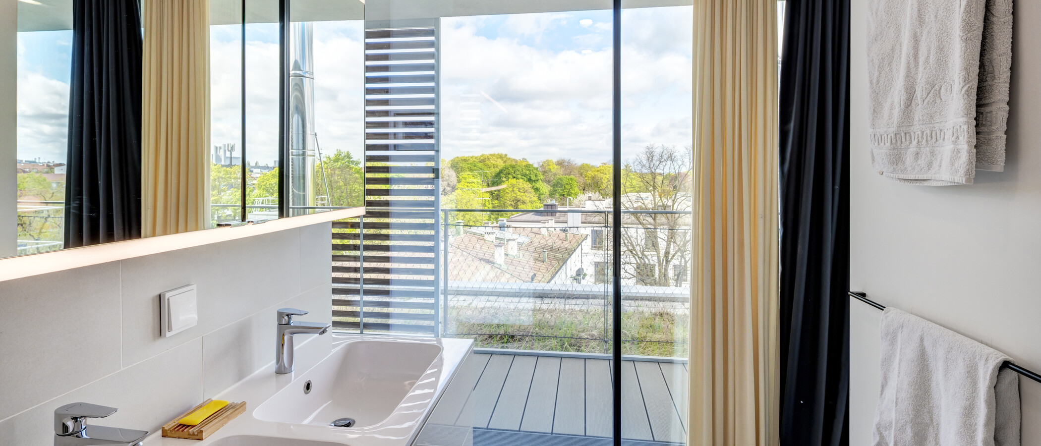 квартира-пентхаус München Haidhausen 03 1-я ванная комната 14832