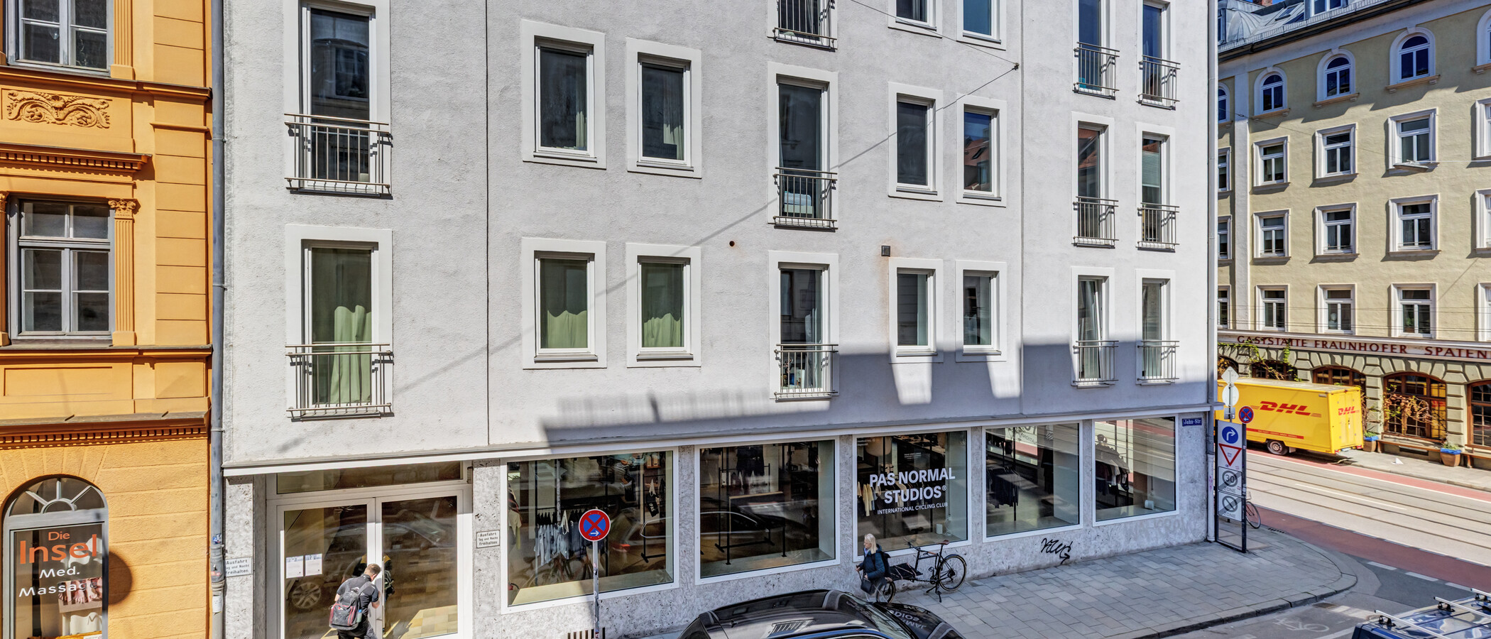 квартира München Glockenbachviertel 02 вид из окна 14833
