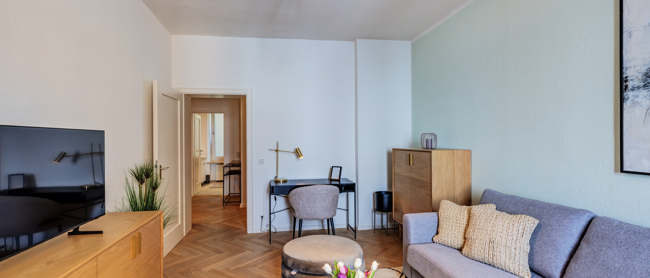 квартира München Glockenbachviertel 03 гостиная 14833