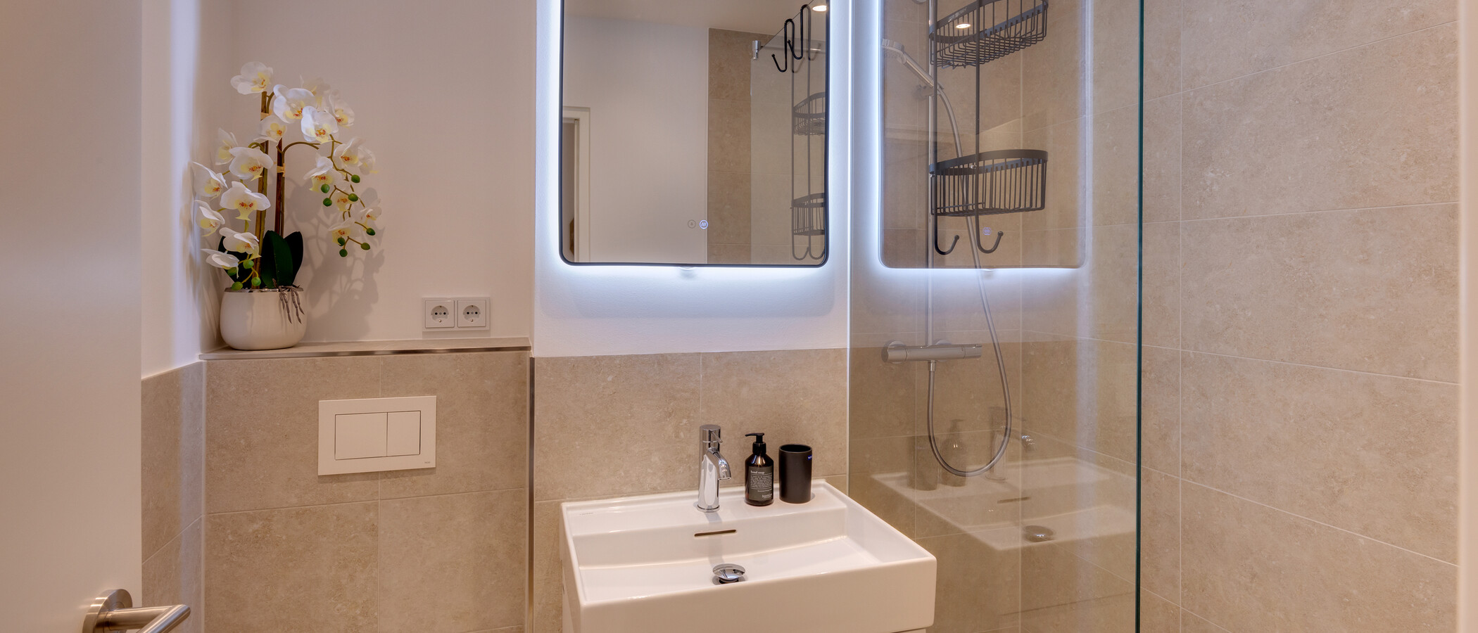 квартира München Schwabing-West 01 ванная комната 14835