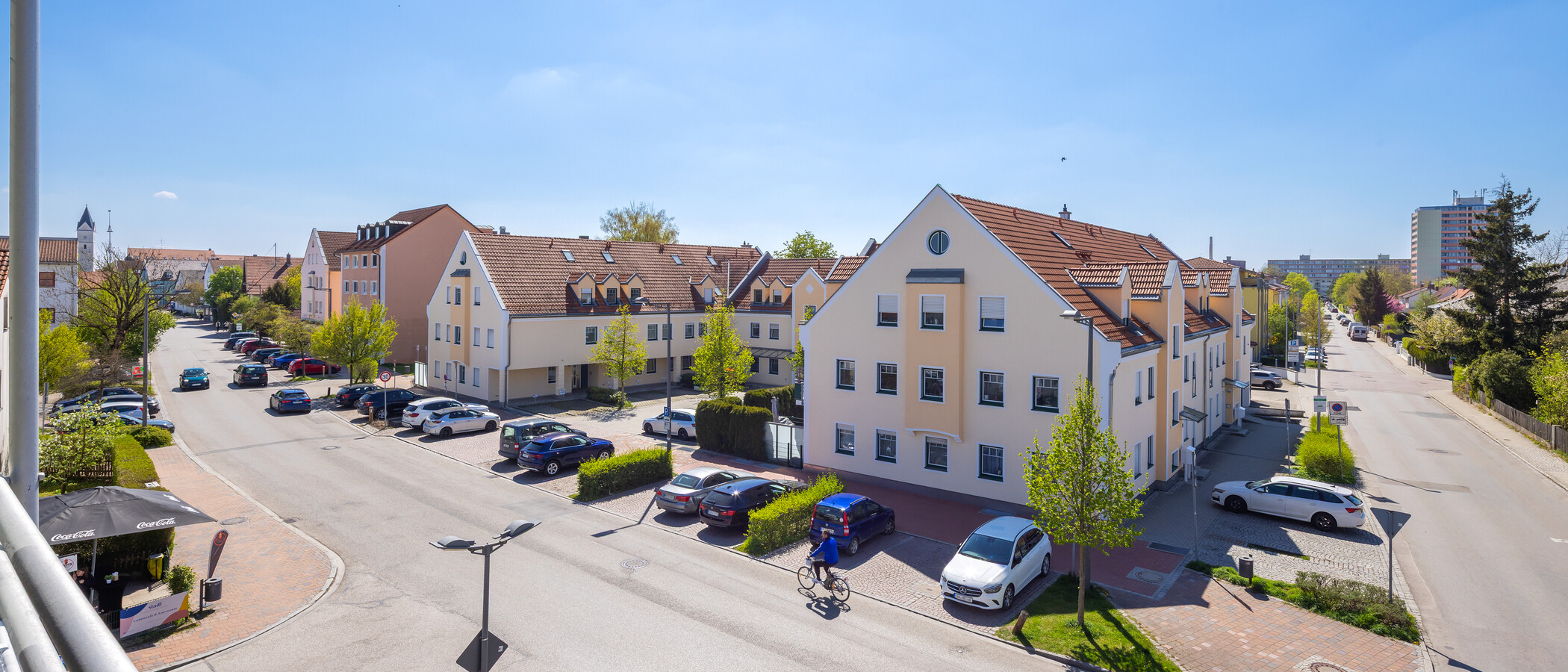 квартира Neufahrn b. Freising 01 вид из окна 14836