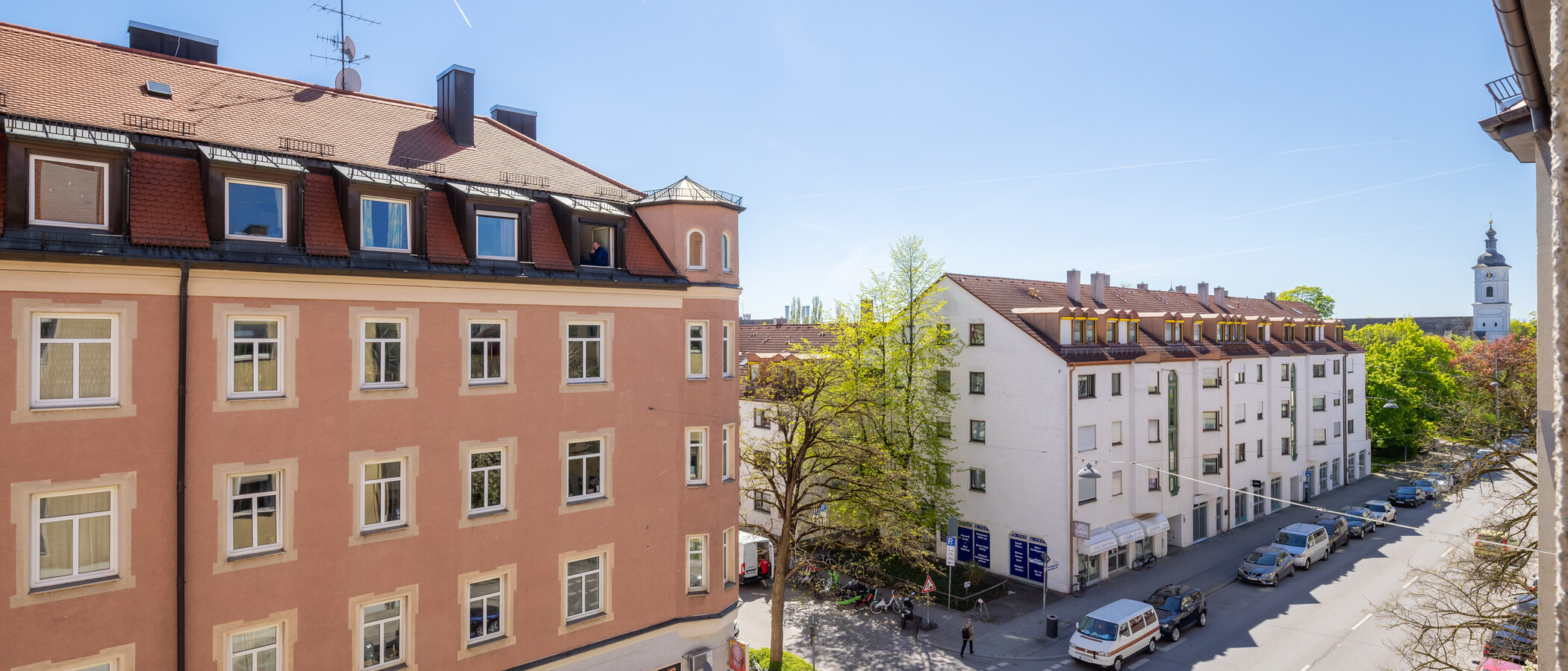 квартира München Sendling 03 вид из окна 14838