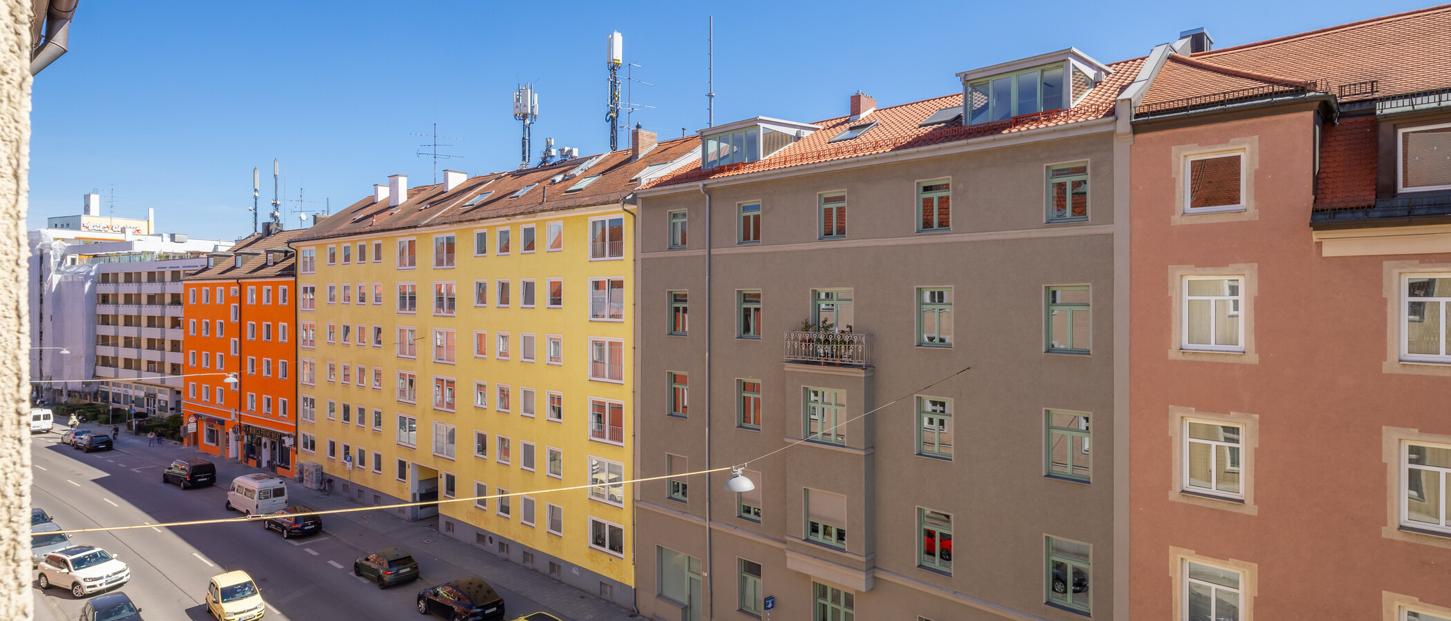 квартира München Sendling 04 вид из окна 14838