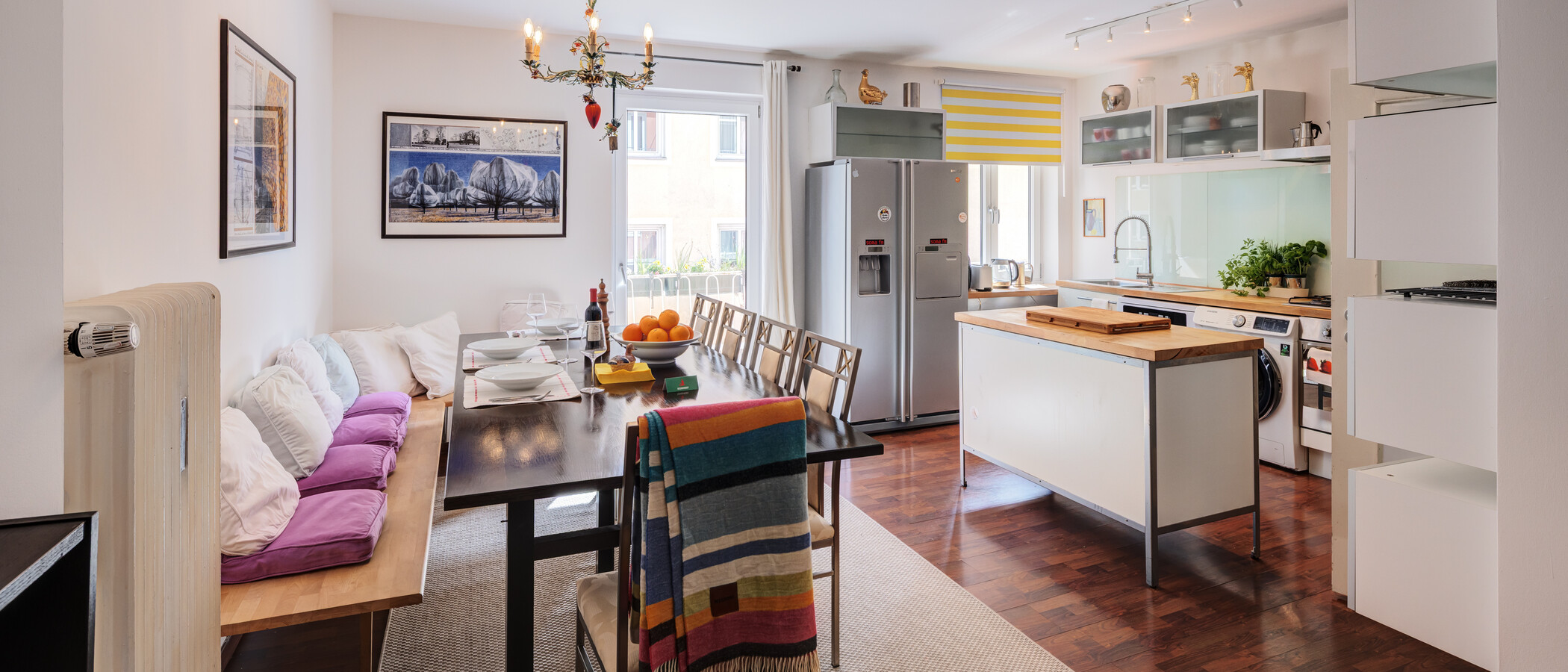 квартира München Schwabing (links der Leopoldstraße) 01 кухня 14839