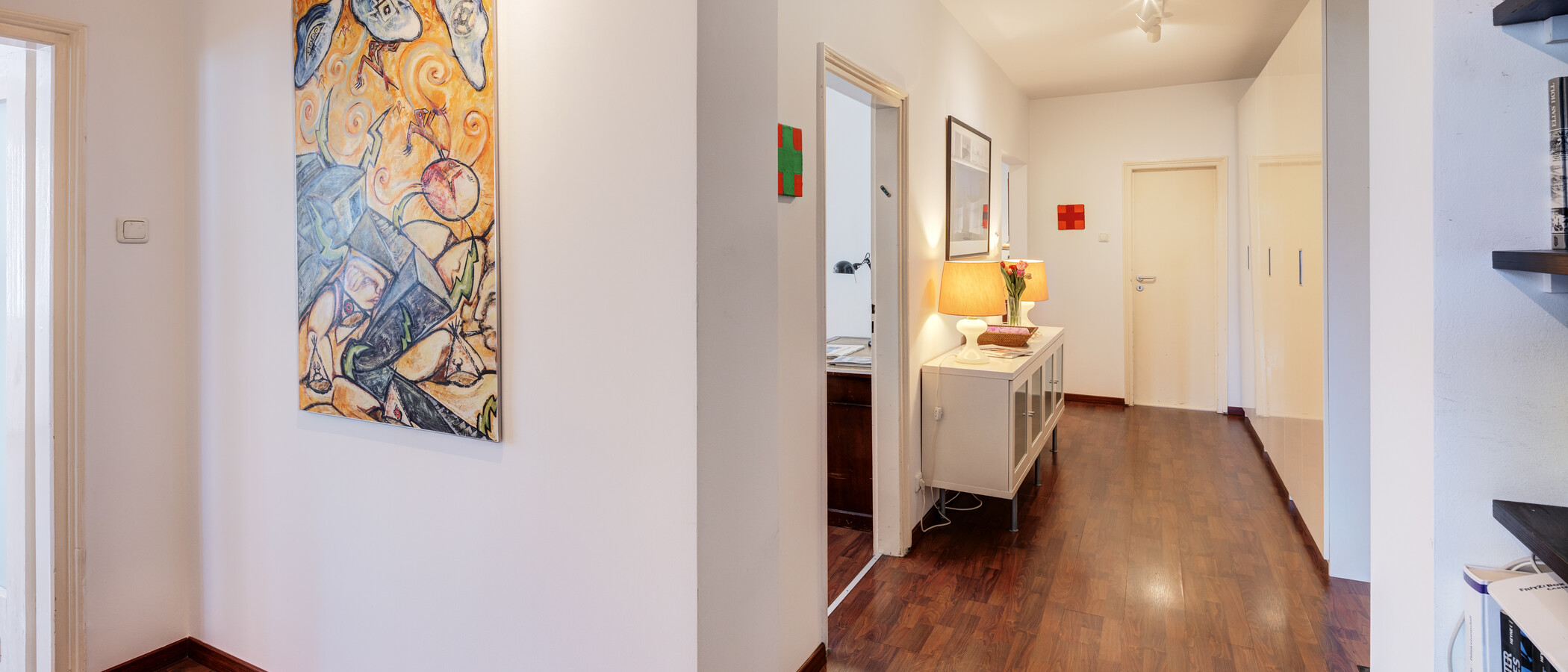 квартира München Schwabing (links der Leopoldstraße) 01 коридор 14839