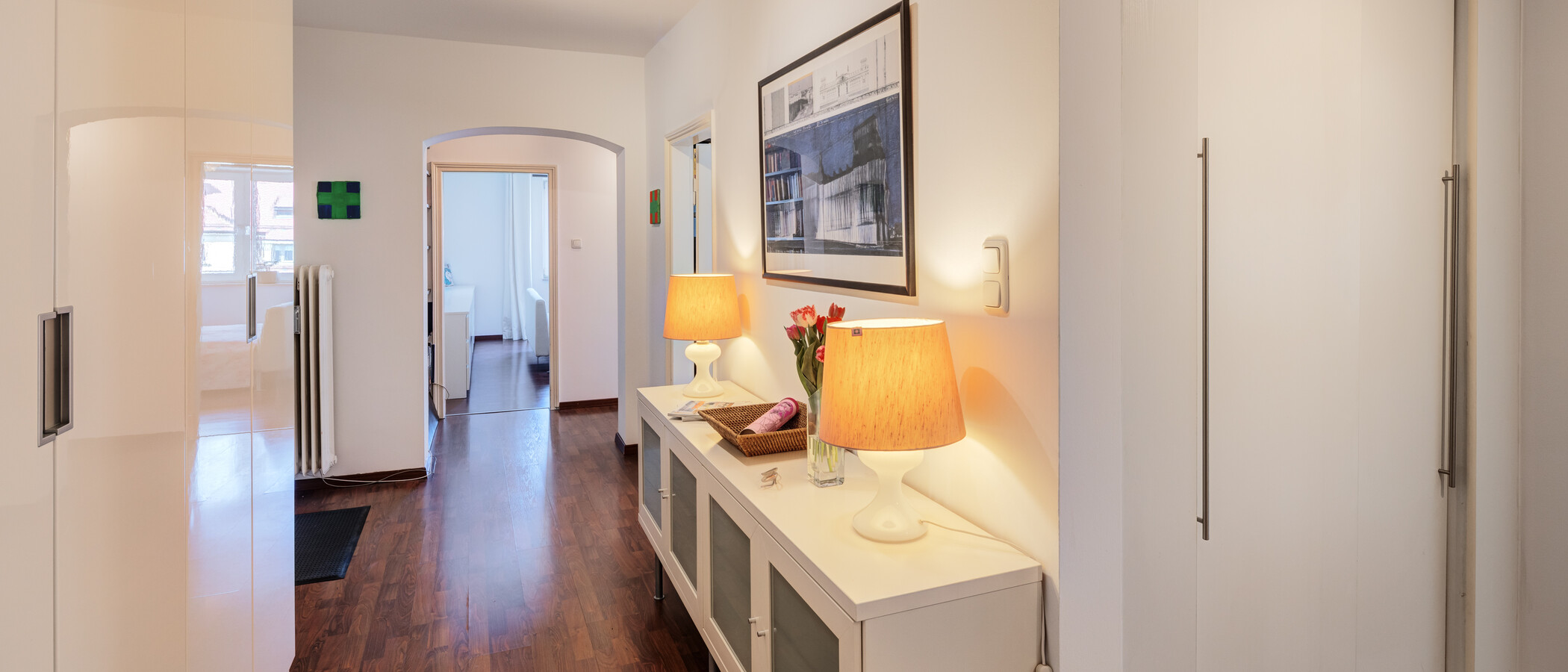 квартира München Schwabing (links der Leopoldstraße) 05 коридор 14839