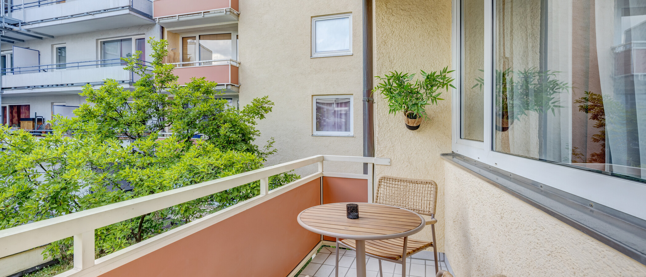 квартира München Schwabing-West 01 балкон 14841
