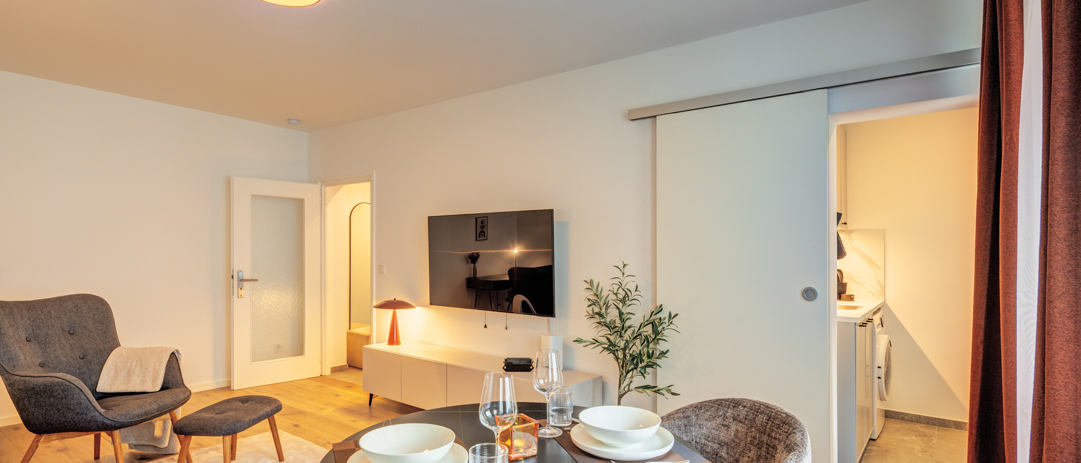 квартира München Schwabing-West 04 жилое пространство 14841