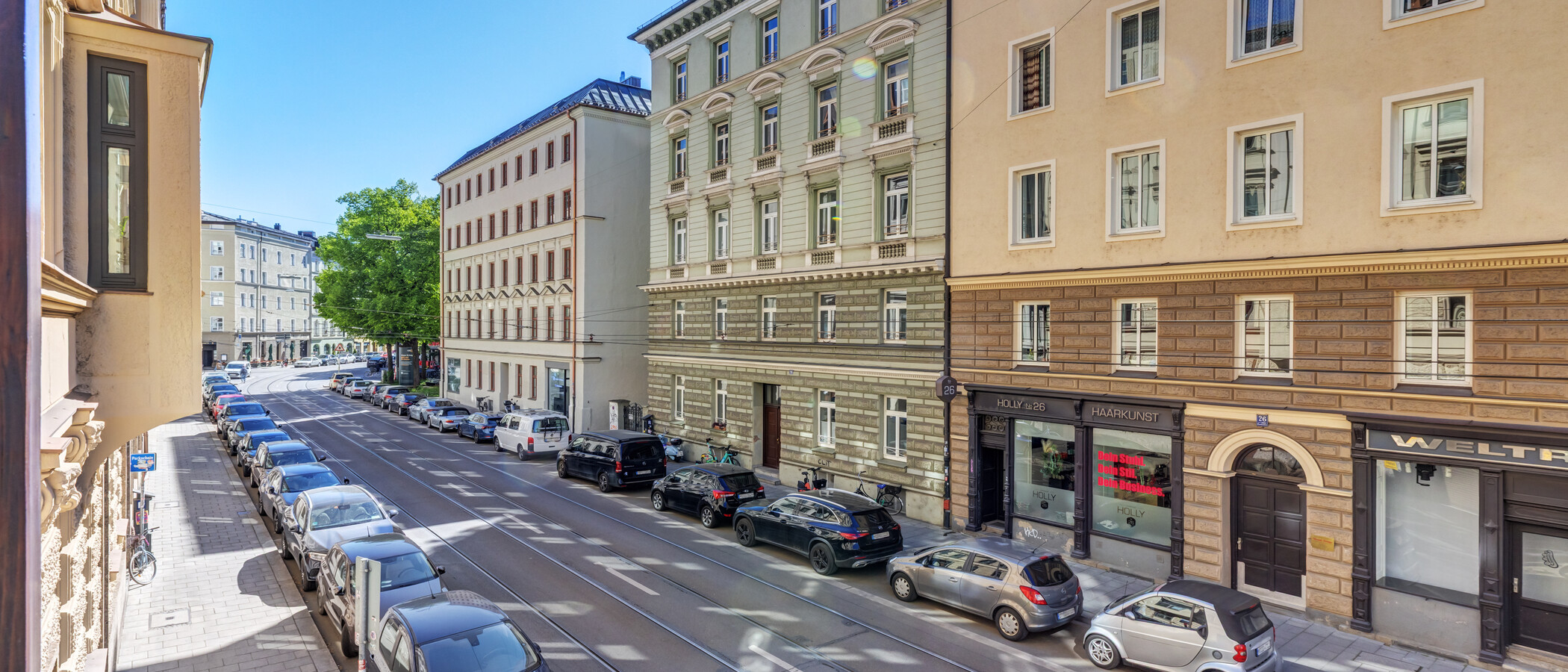 квартира München Gärtnerplatzviertel 01 вид из окна 14843