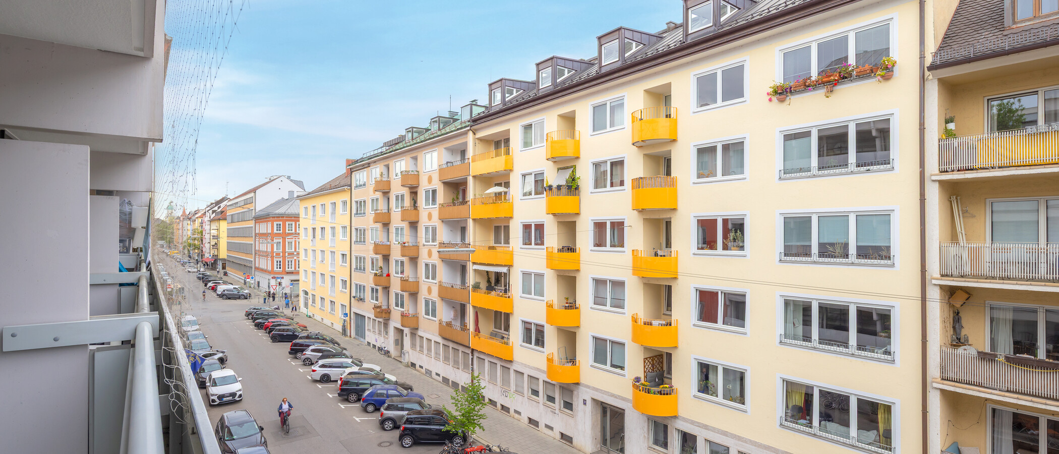 квартира München Maxvorstadt - Universitätsviertel 02 вид из окна 14844