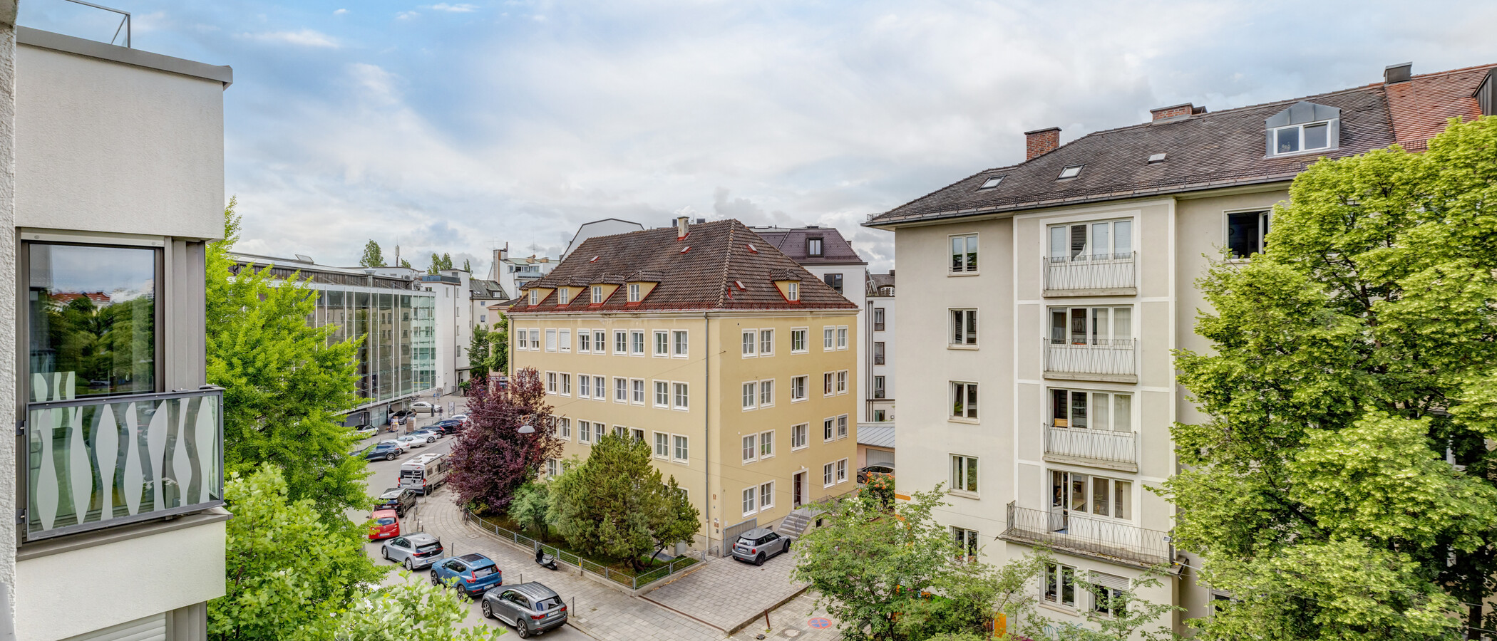 квартира München Ludwigsvorstadt 01 вид из окна 14847
