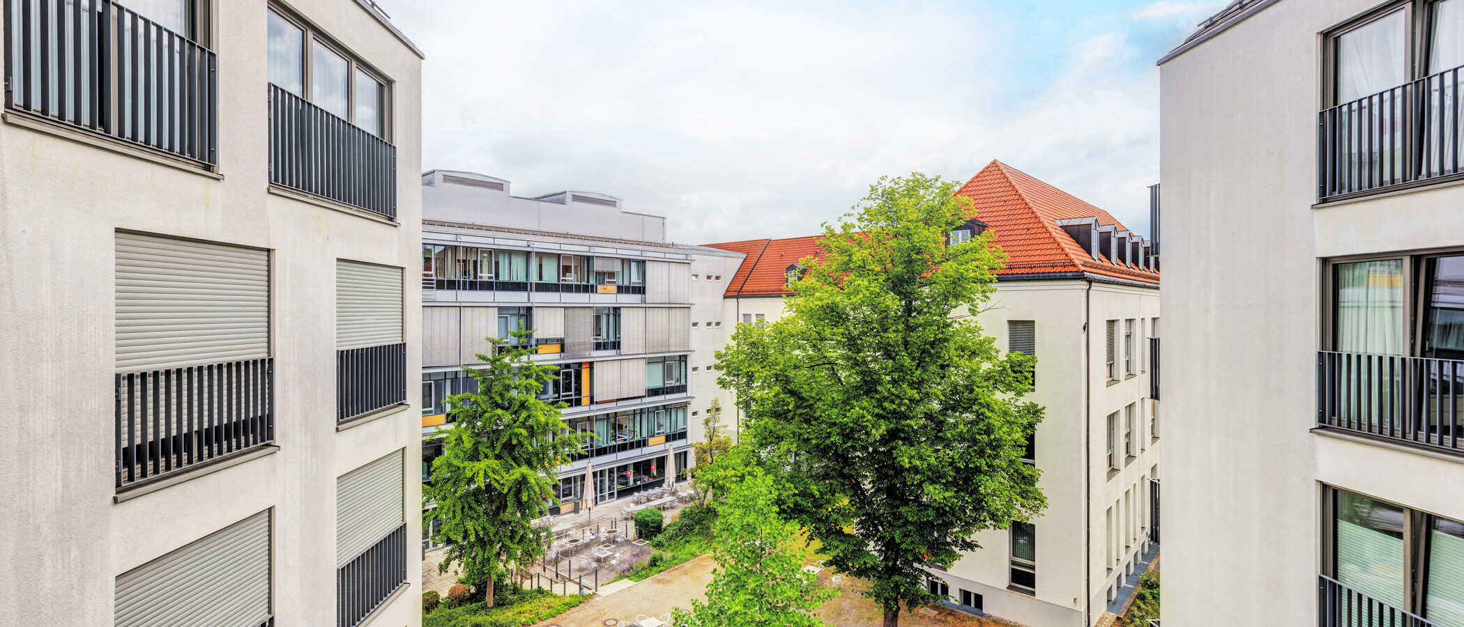 квартира München Ludwigsvorstadt 03 вид из окна 14847