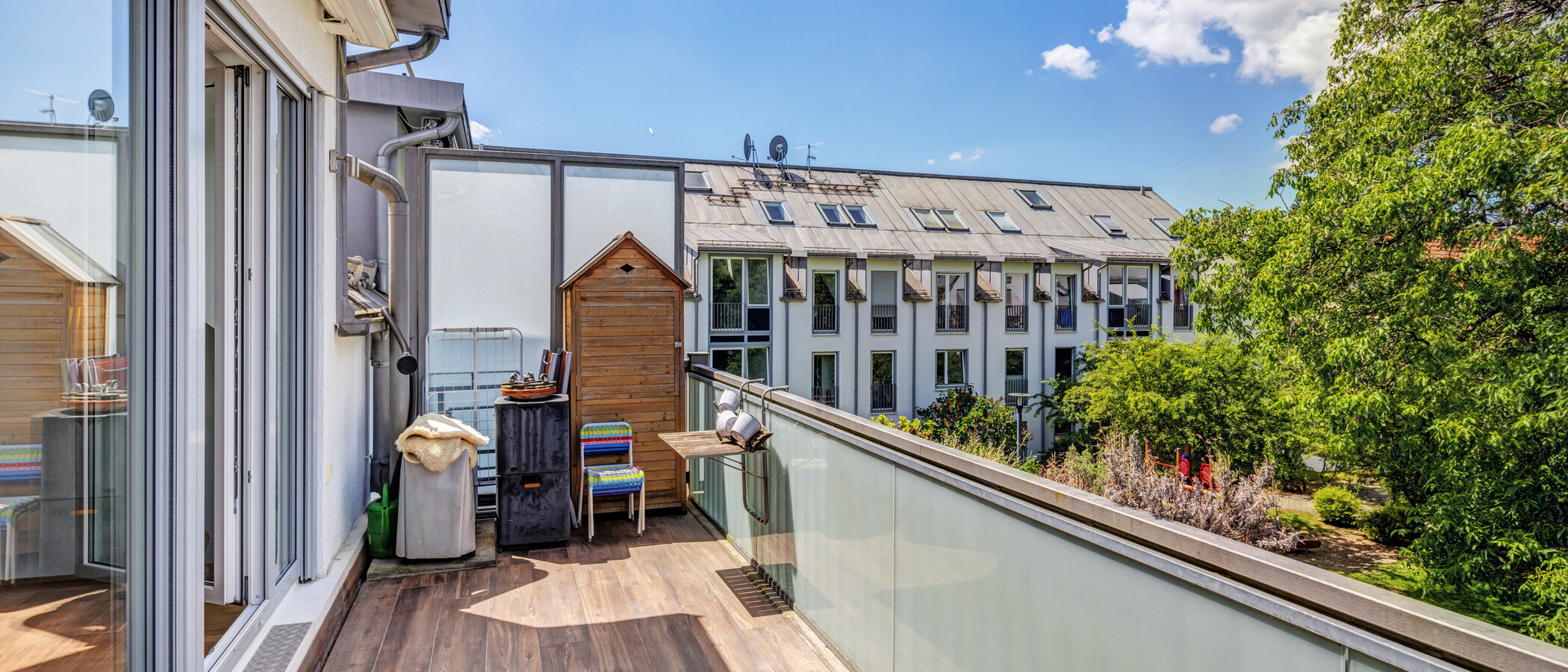 квартира München Oberföhring 01 балкон 14848