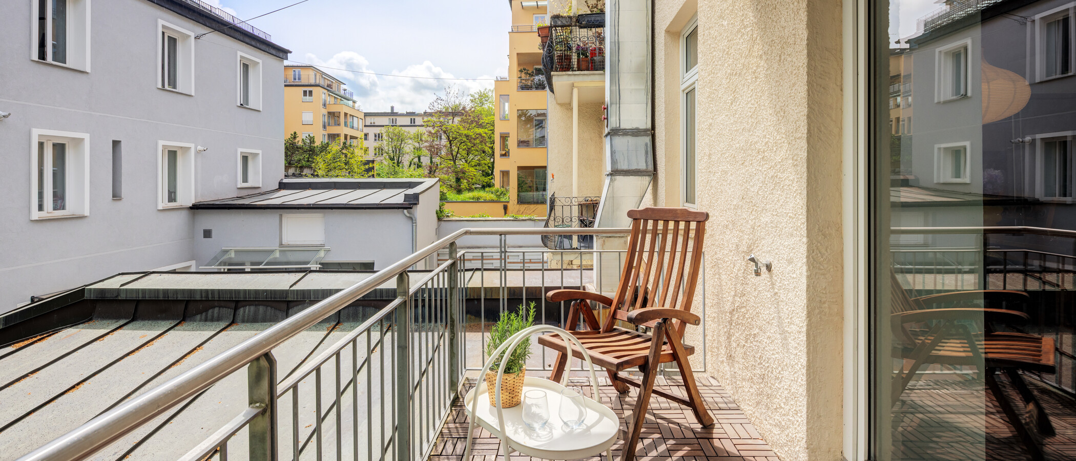 квартира München Glockenbachviertel 03 балкон 14849