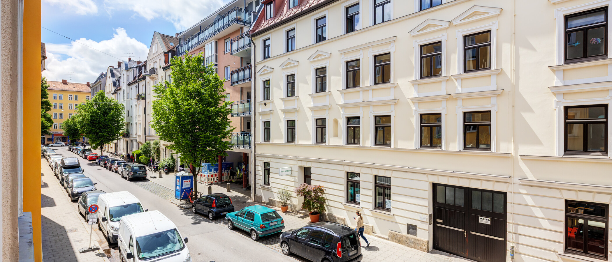 квартира München Glockenbachviertel 04 вид из окна 14849