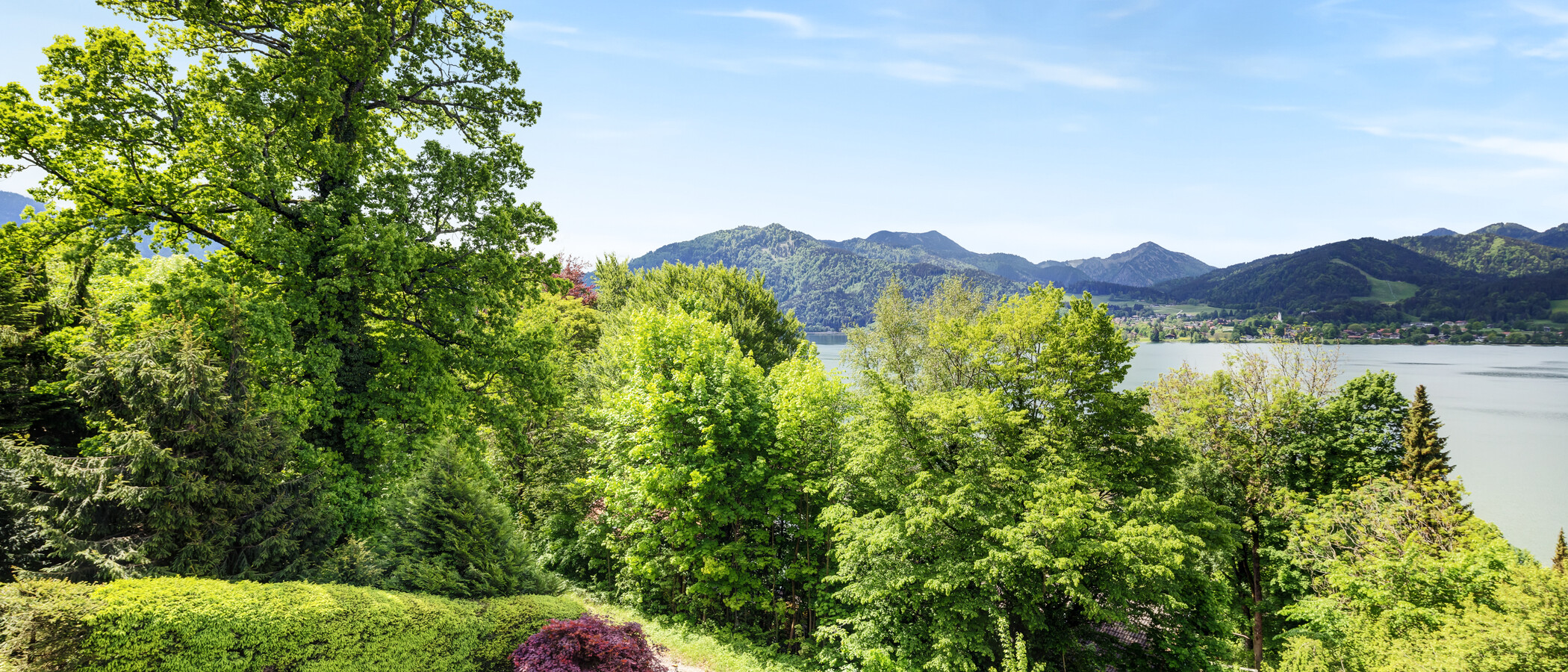 квартира Tegernsee 03 вид из окна 14851