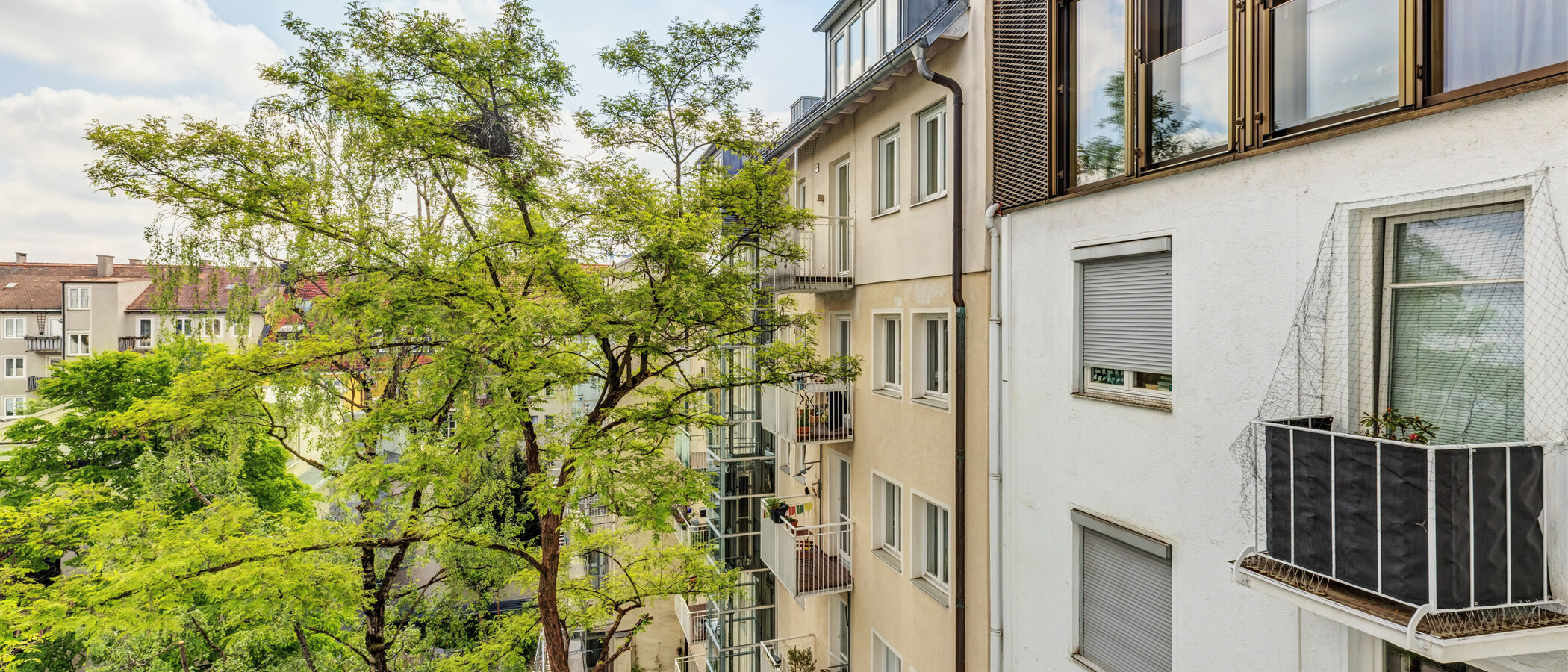 квартира München Maxvorstadt - Universitätsviertel 02 вид из окна 14853