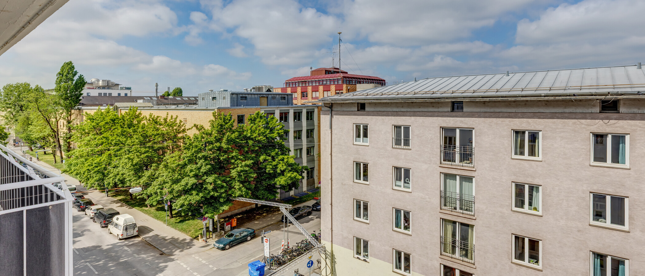 квартира München Maxvorstadt - Universitätsviertel 03 вид из окна 14853