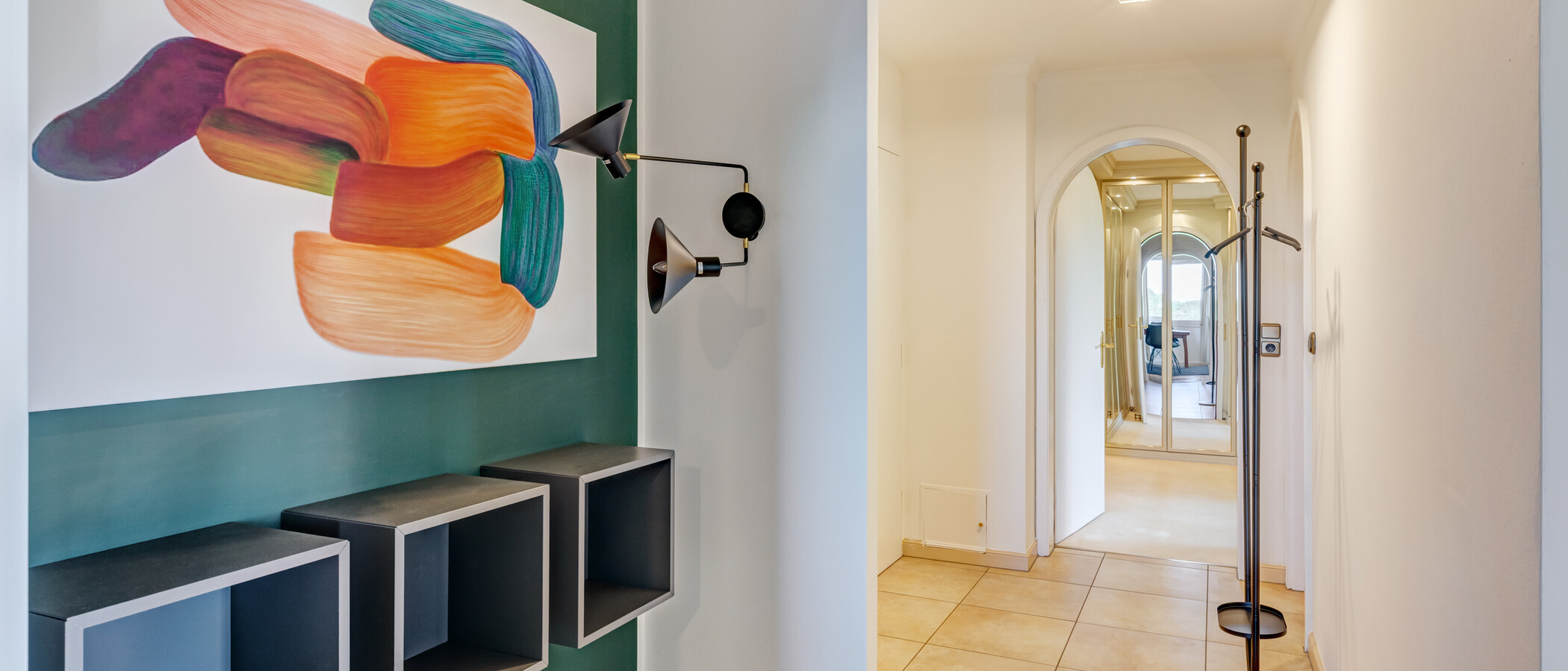 квартира München Ramersdorf 01 коридор 14857